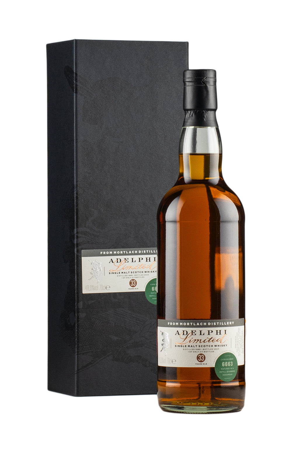 Mortlach 33 Year Old Adelphi 1989
