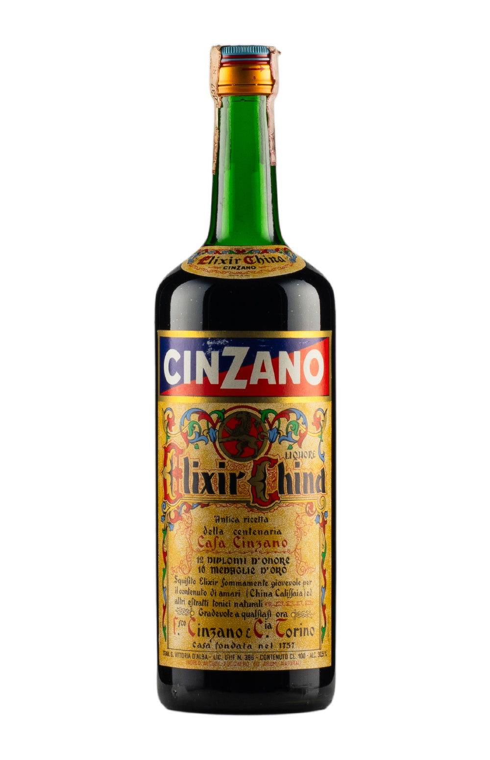 Cinzano Elixir China c. 1960s