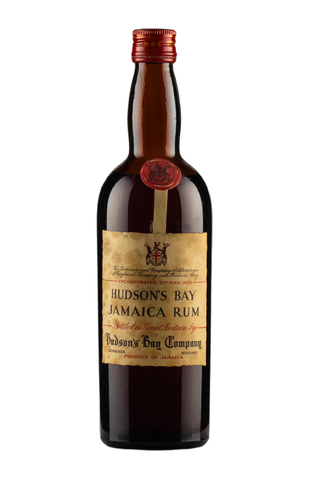 Hudson`s Bay Jamaica Rum c. 1960s