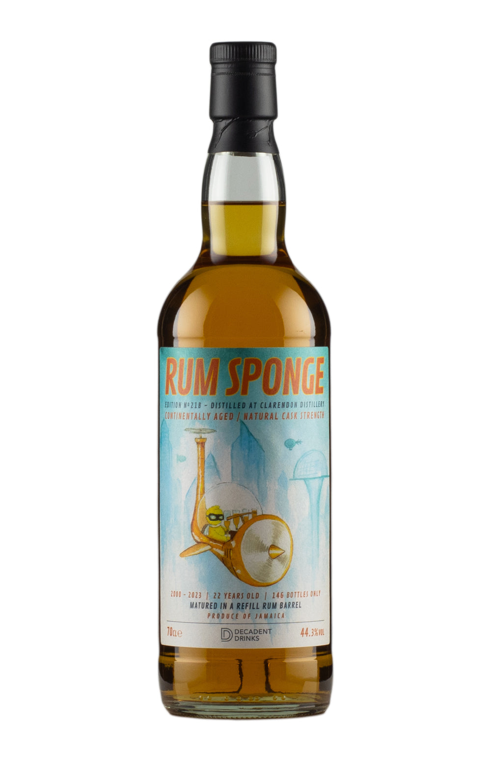 Clarendon 22 Year Old Rum Sponge Edition No.21b 2000