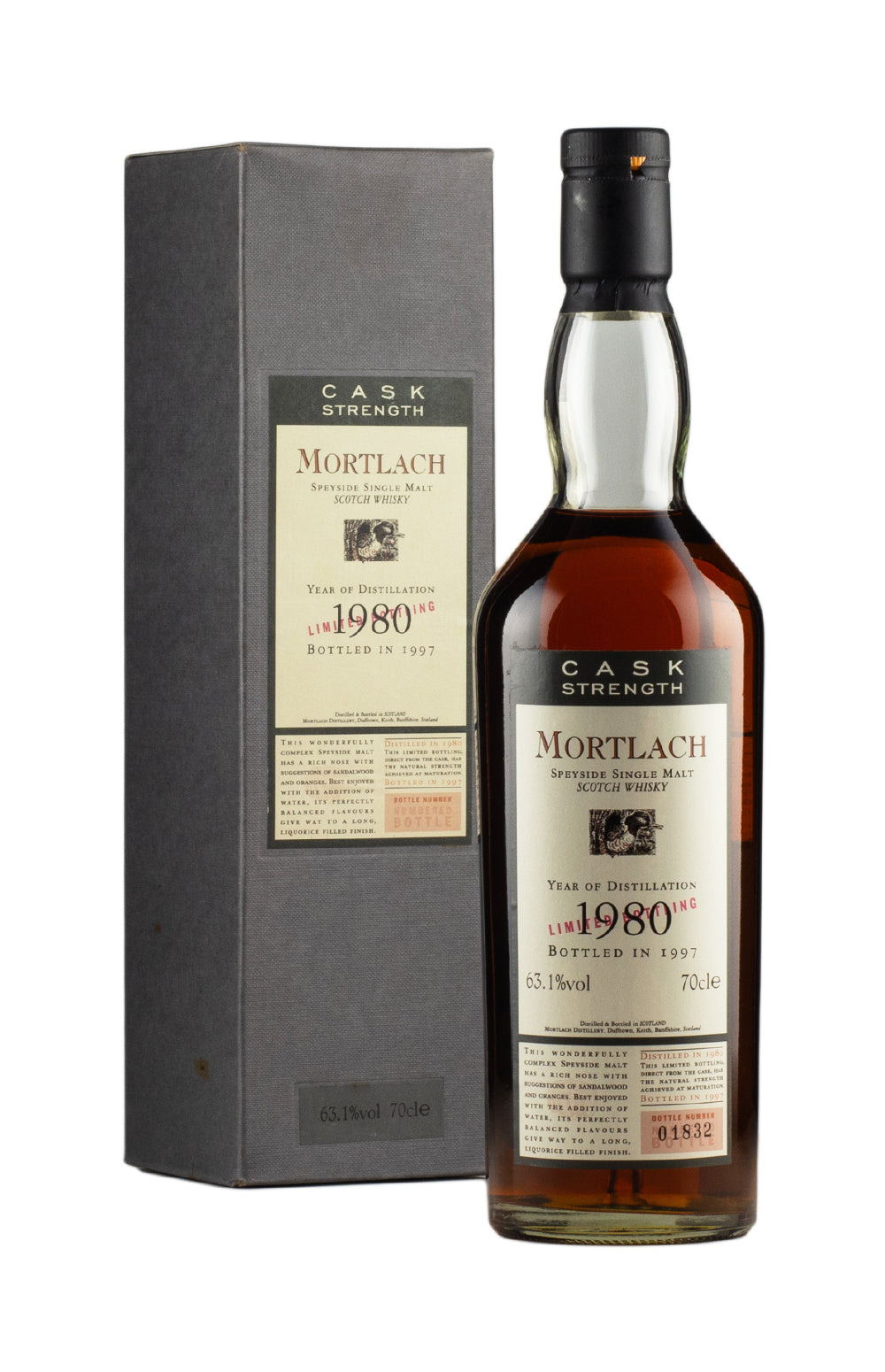Mortlach 17 Year Old Flora and Fauna 1980