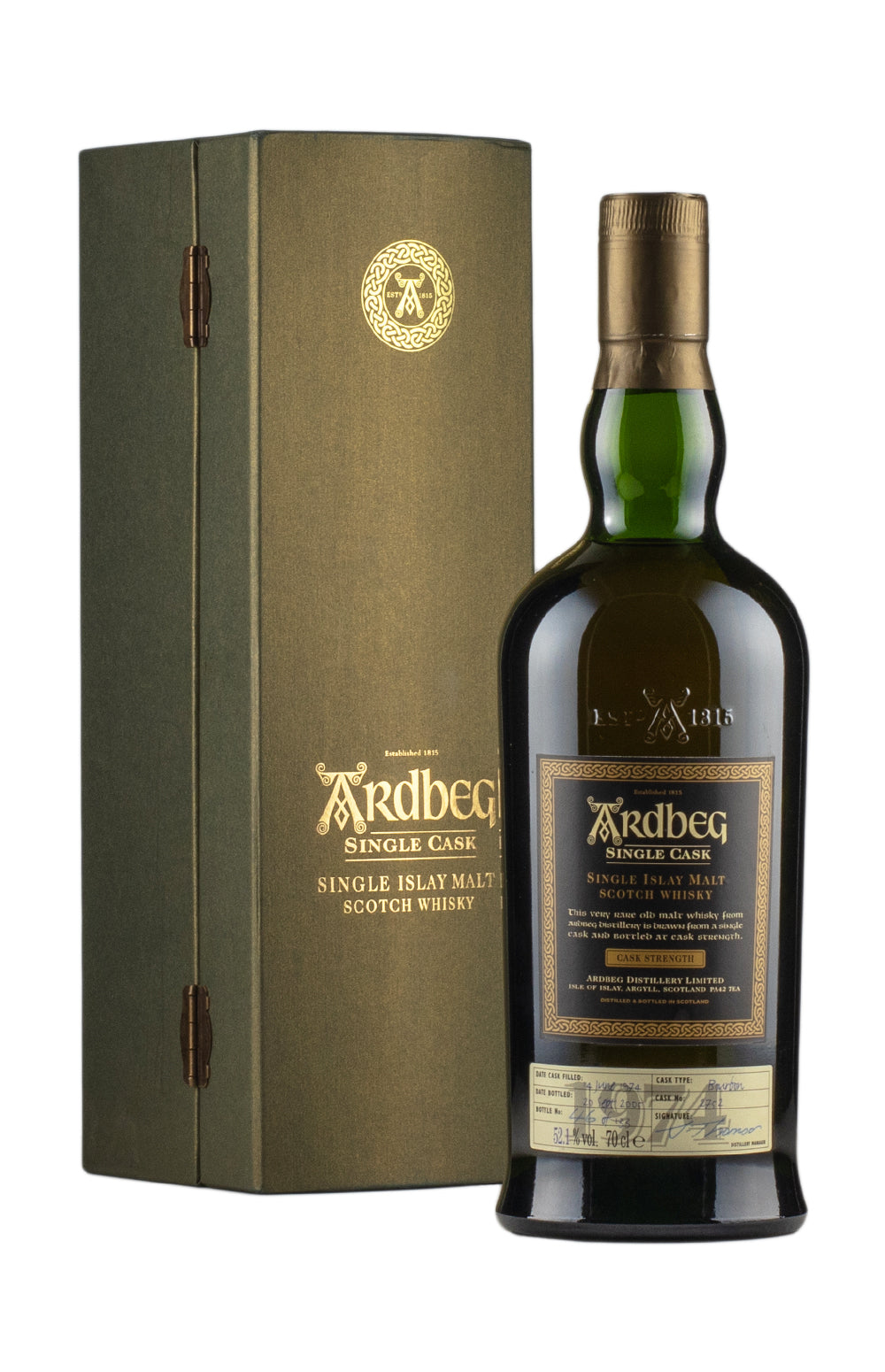 Ardbeg Single Bourbon Cask 2752 1974