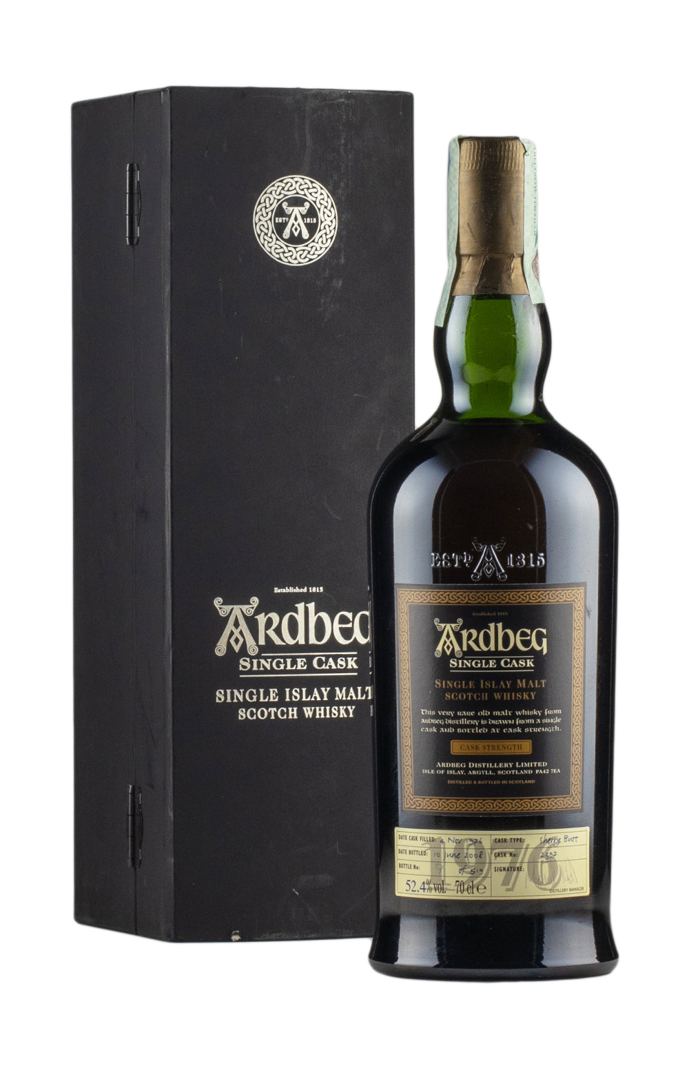 Ardbeg 31 Year Old Single Sherry Cask 2397 1976