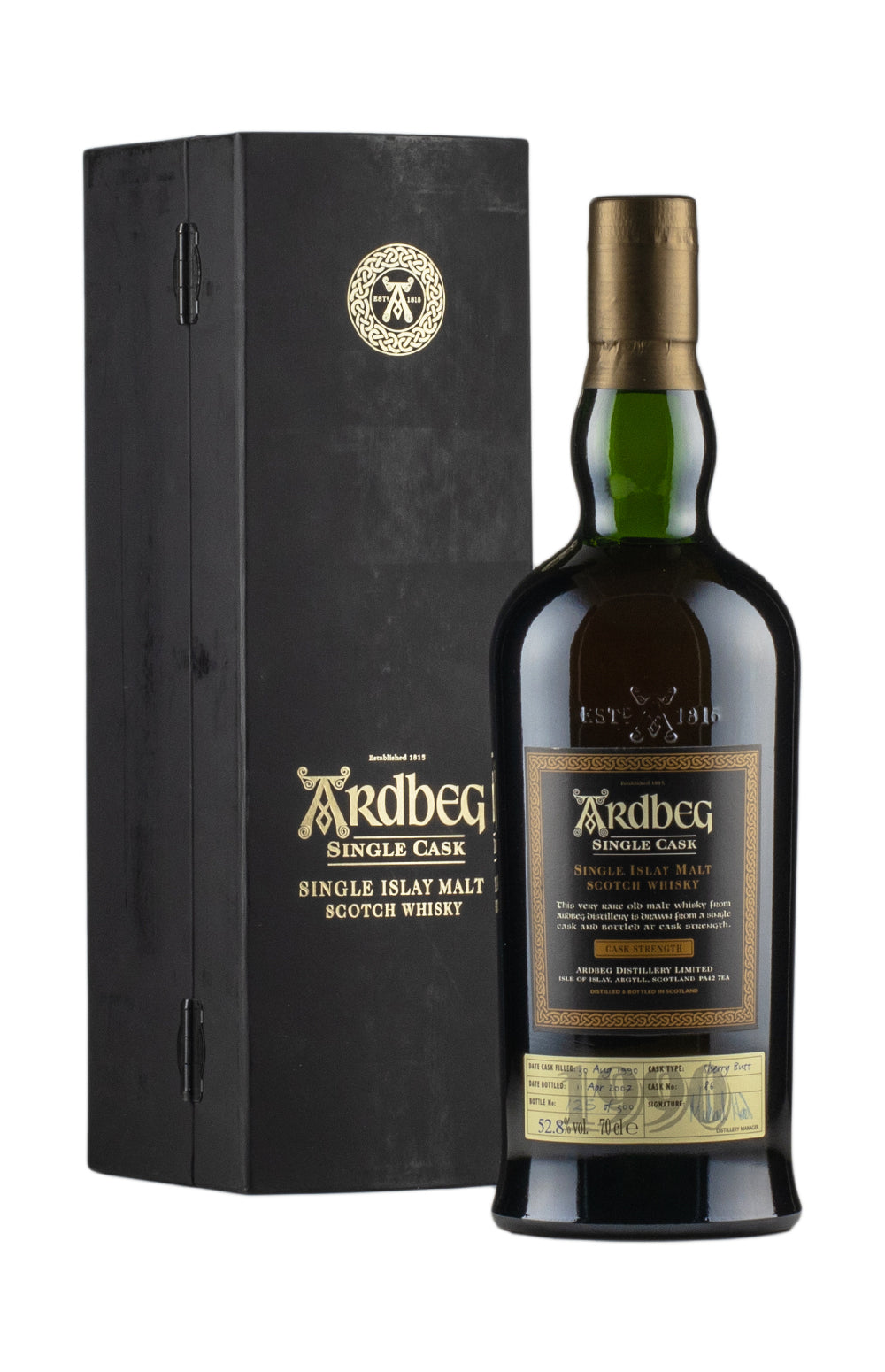 Ardbeg Single Sherry Cask 86 Fortnum & Mason 1990