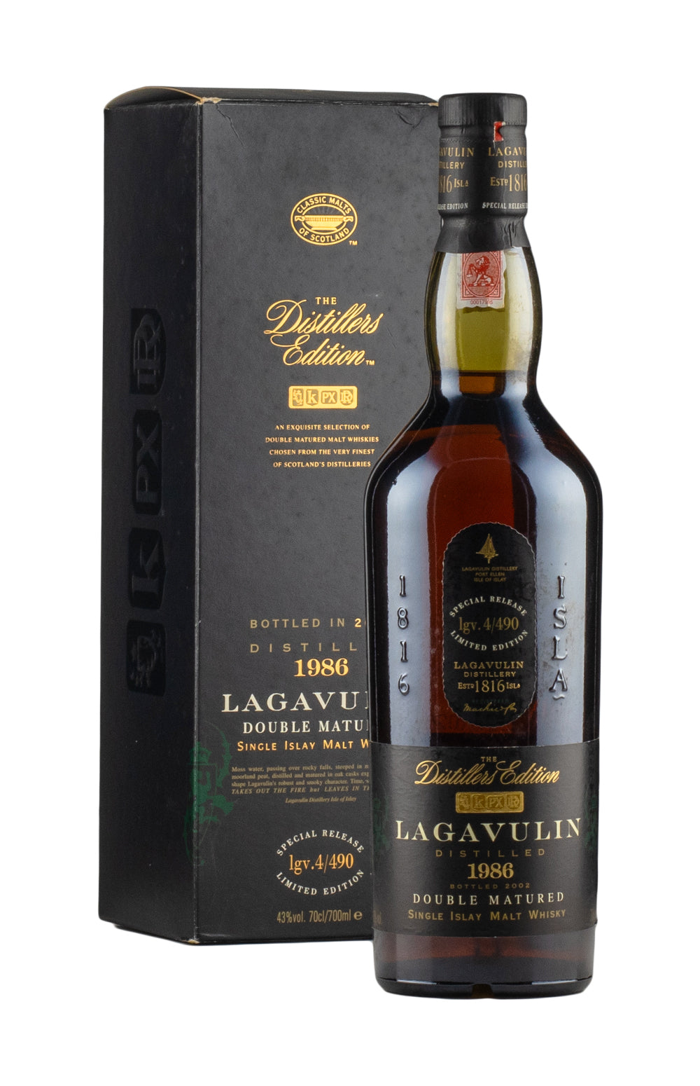 Lagavulin Distiller`s Edition LG.4/490 1986