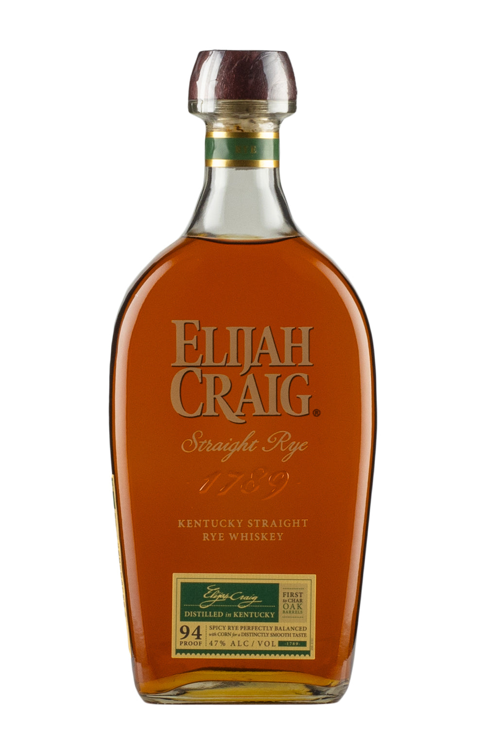 Elijah Craig Straight Rye