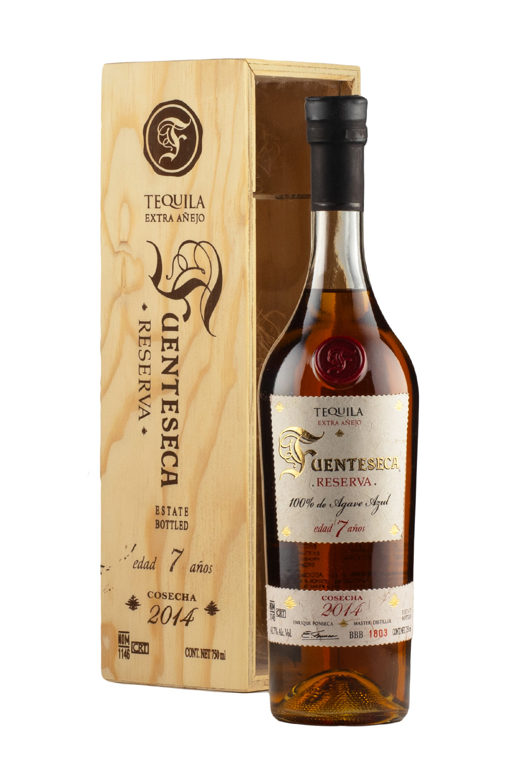Fuenteseca Extra Anejo Reserva 7 Year Old 2014
