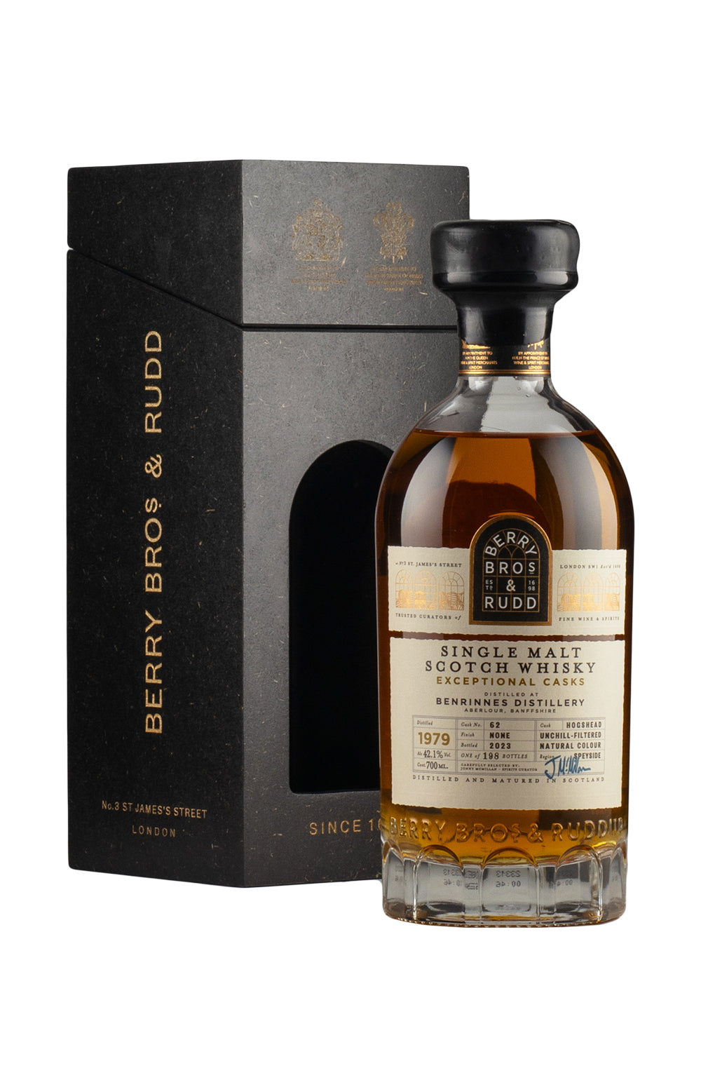 Benrinnes 44 Year Old Exceptional Cask Series Berry Brothers 1979