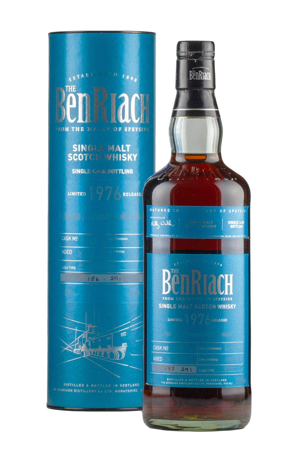 BenRiach 39 Year Old Cask 5462 Batch 13 1976