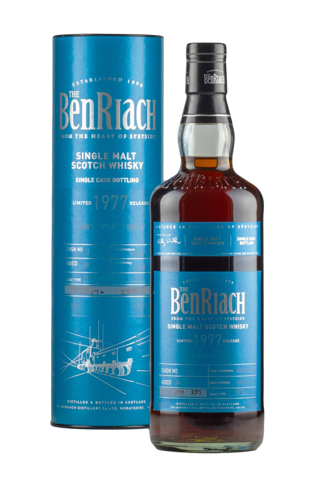 BenRiach 38 Year Old Cask 3111 Batch 13 1977
