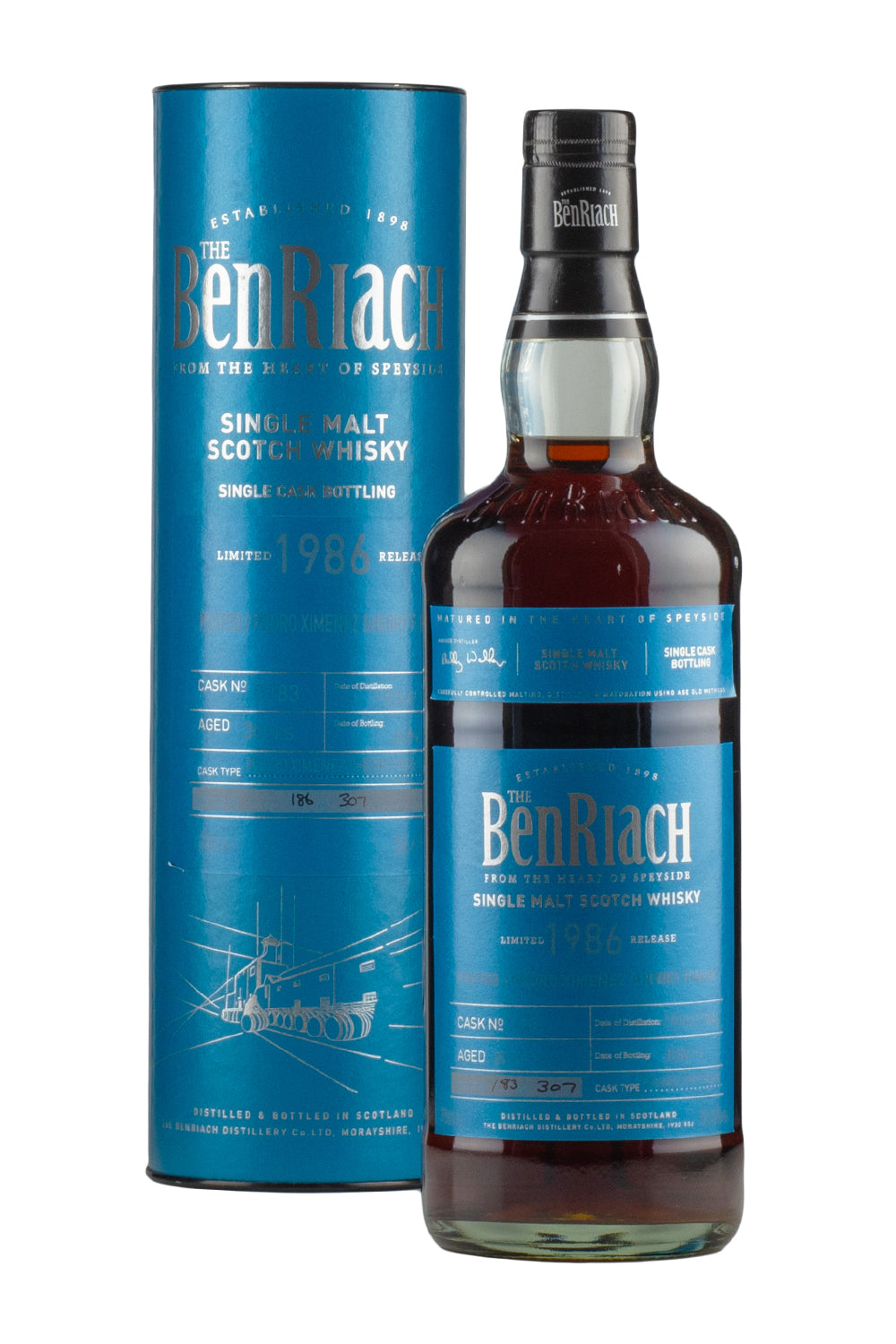 BenRiach 30 Year Old Cask 3183 Batch 13 1986