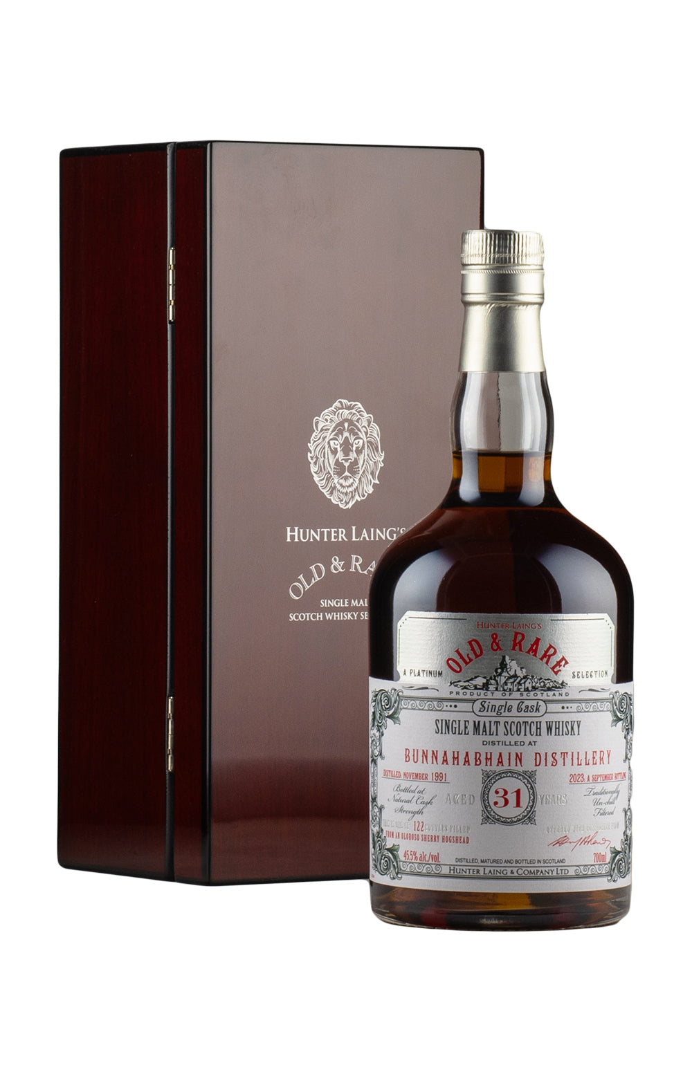 Bunnahabhain 31 Year Old `Old and Rare` Hunter Laing 1991