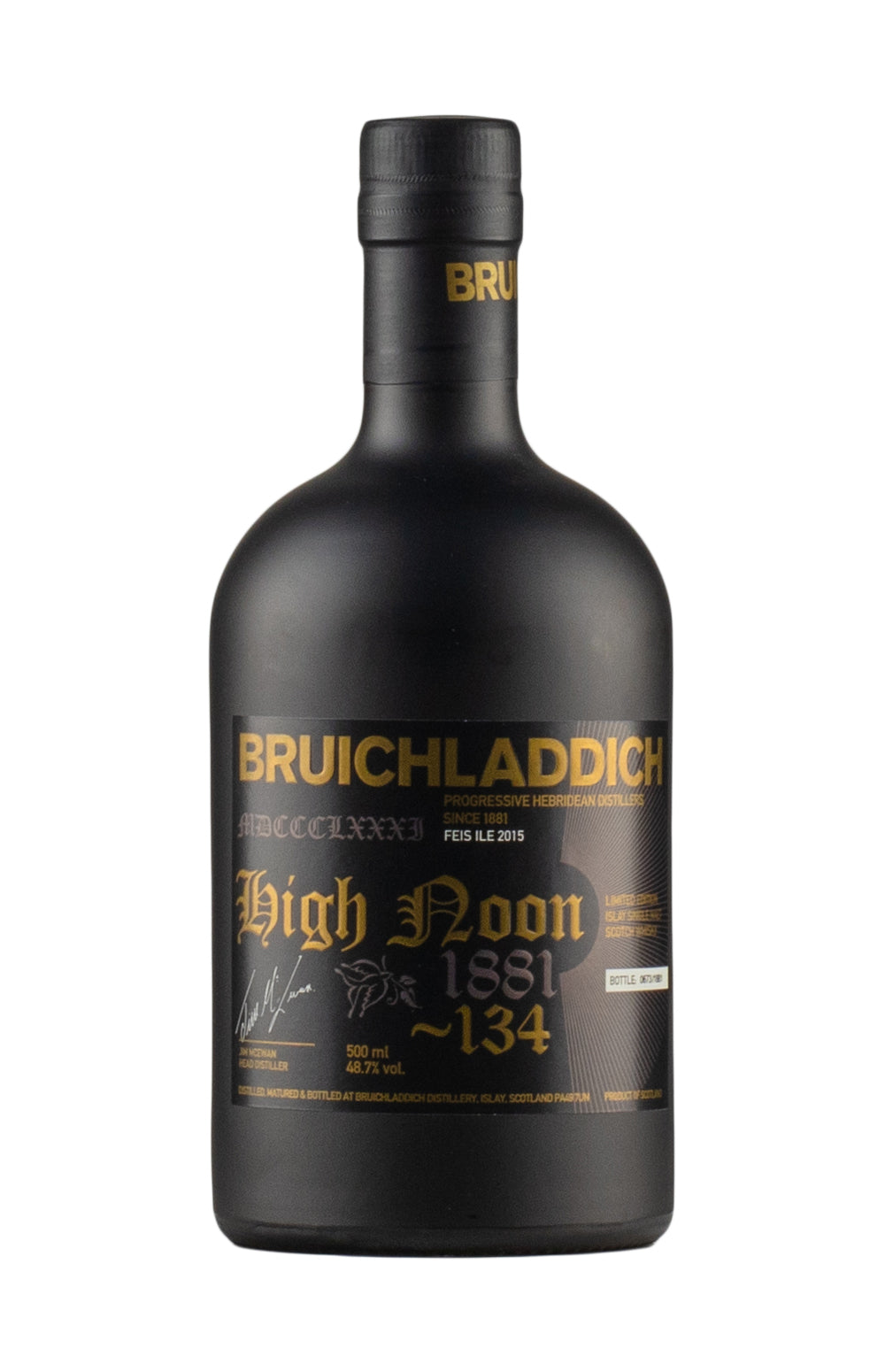 Bruichladdich Black Art High Noon Feis Ile 2015