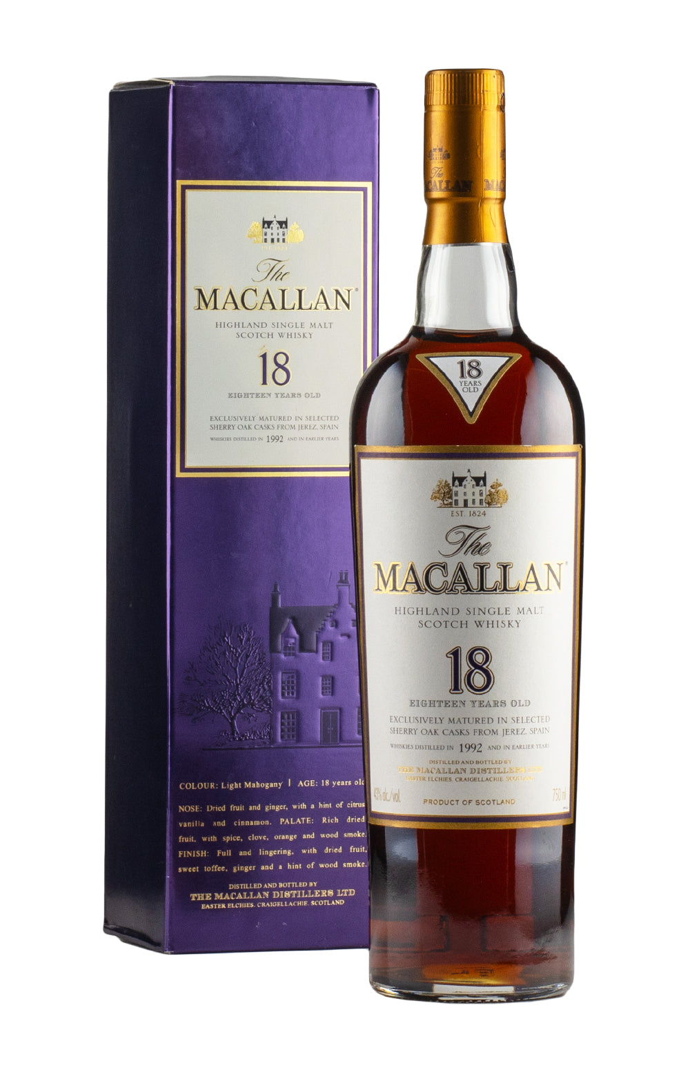 Macallan 18 Year Old 1992