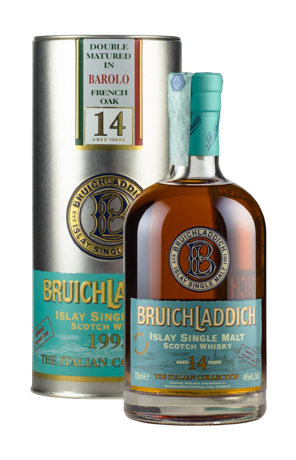 Bruichladdich 14 Year Old Barolo French Oak 1993