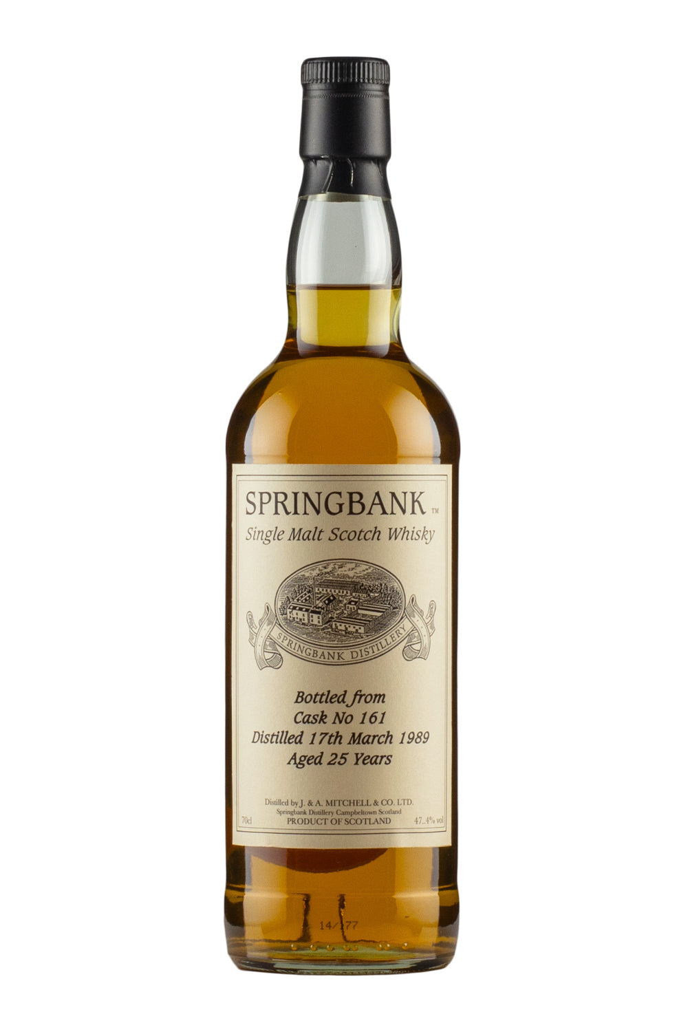 Springbank 25 Year Old Private Cask 161 1989