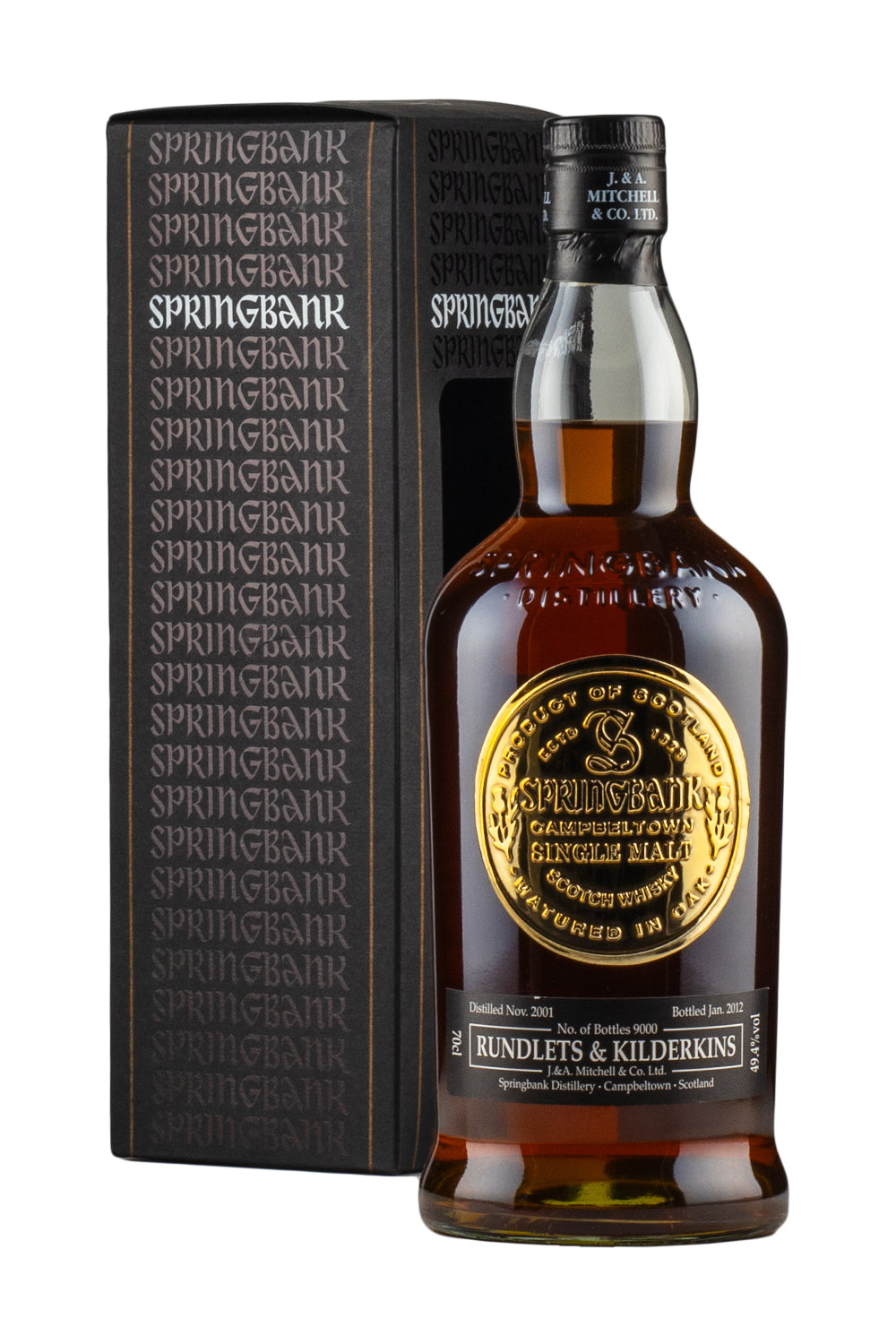 Springbank 10 Year Old Rundlets and Kilderkins 2001