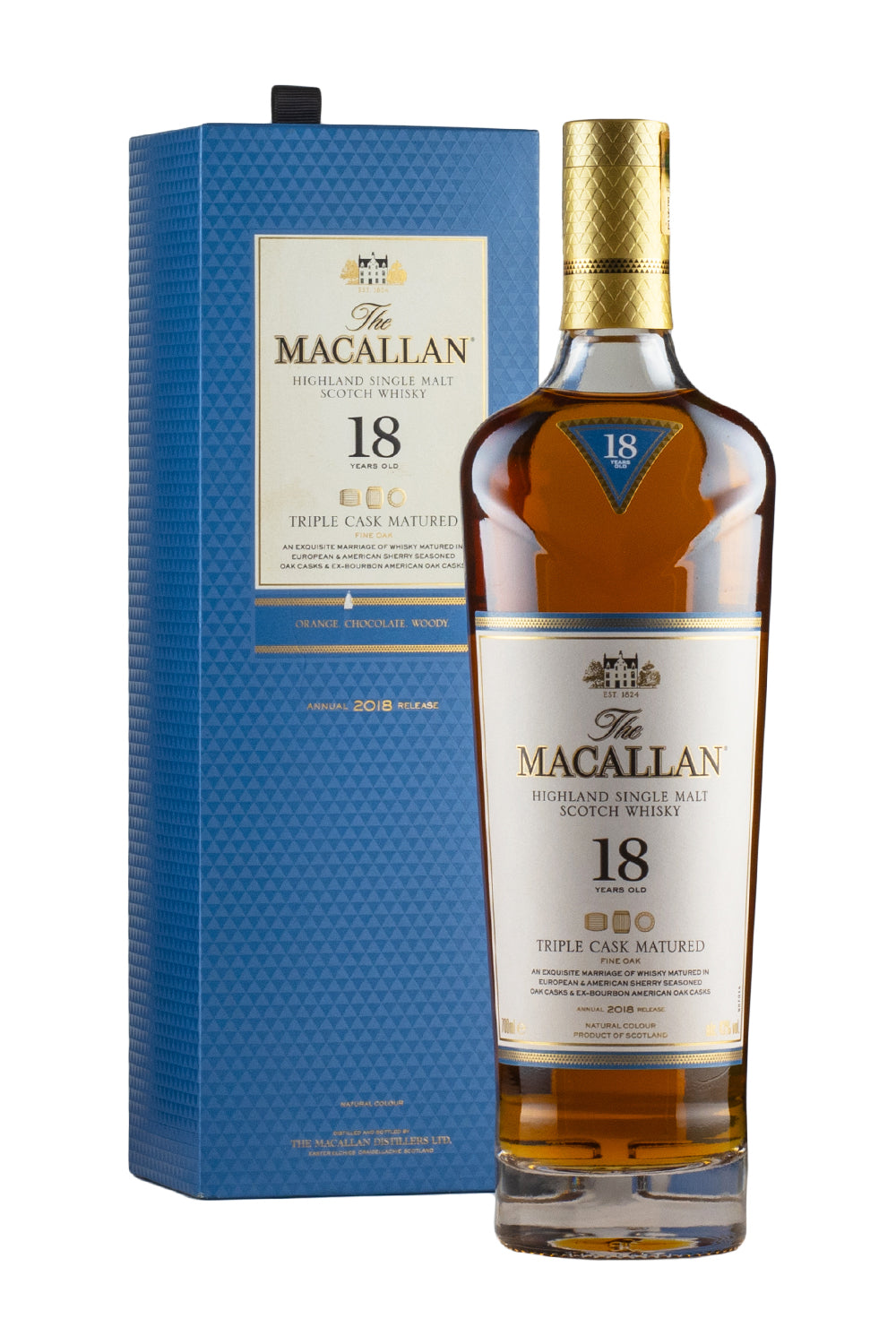 Macallan 18 Year Old Fine Oak Triple Cask (2018 Release)