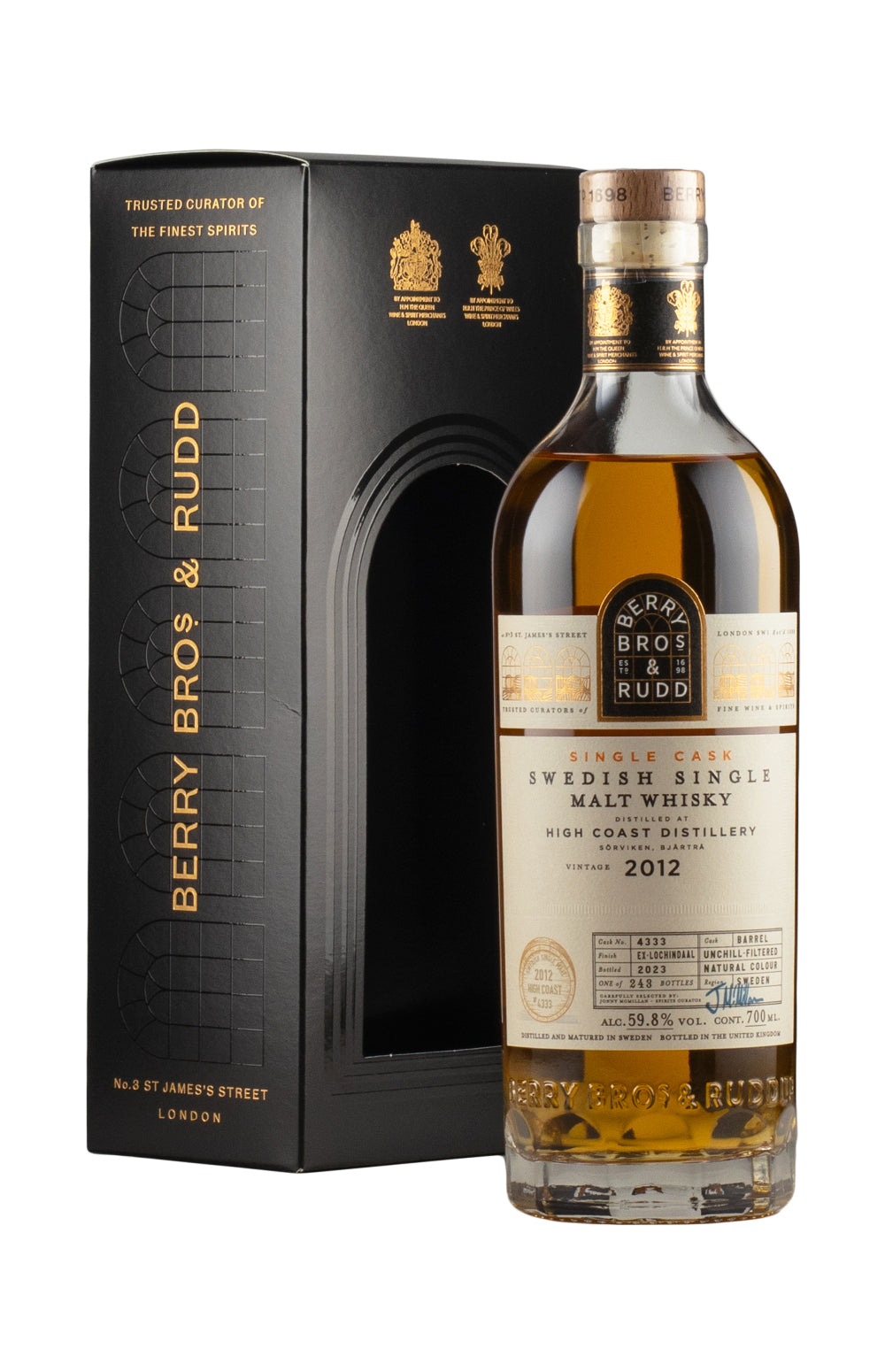 High Coast Peated ex-Lochindaal Finish Berry Brothers 2012