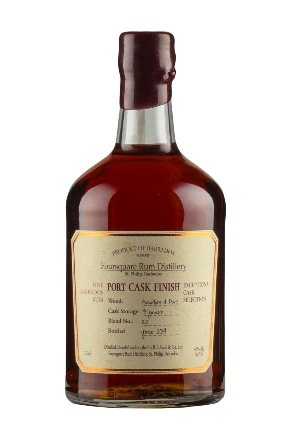 Foursquare 9 Year Old Port Cask Finish