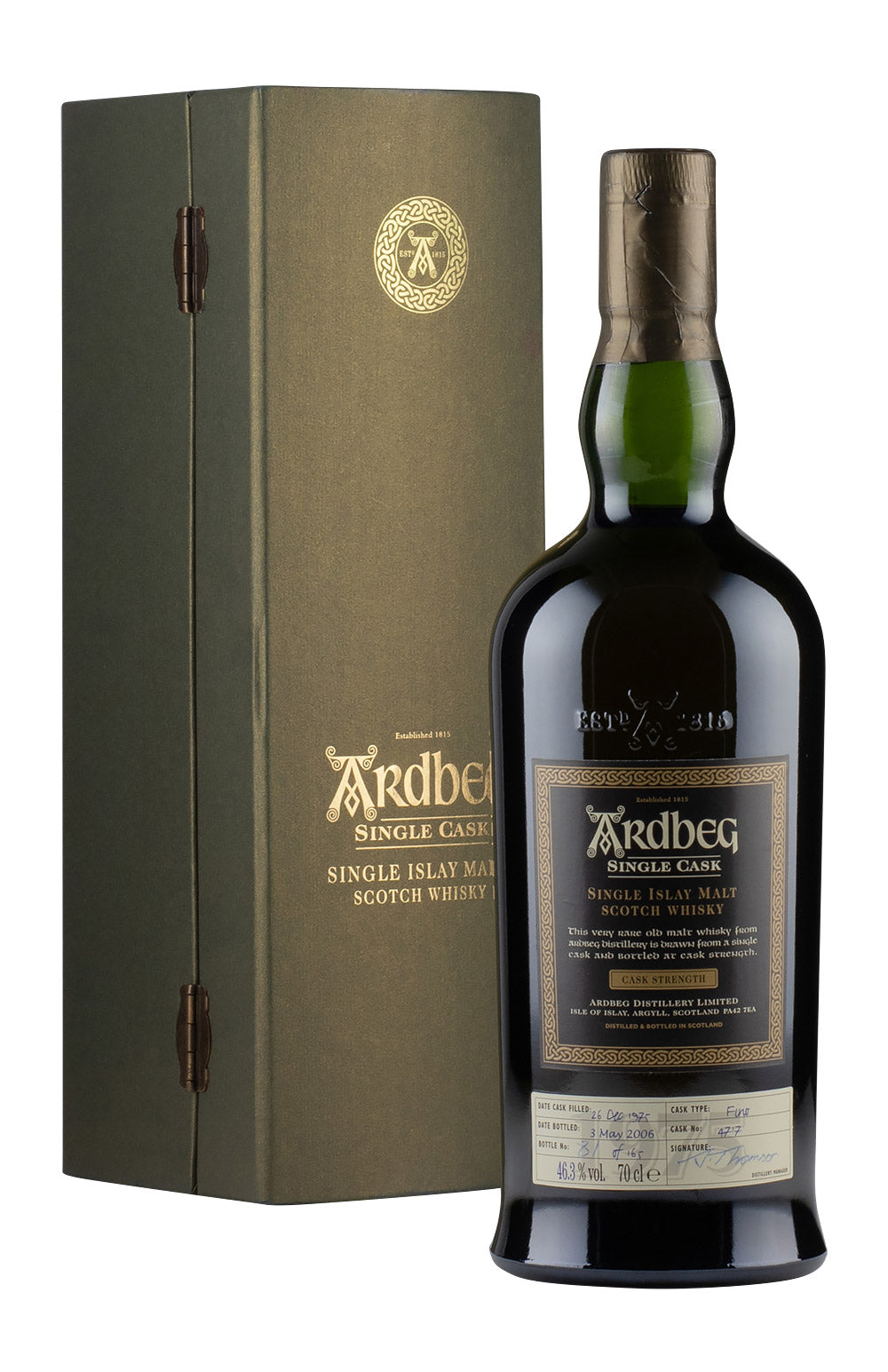Ardbeg Single Cask 4717 (Feis Ile 2006) 1975