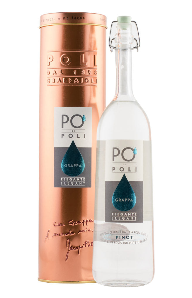 Grappa Po`di Poli Elegante Pinot
