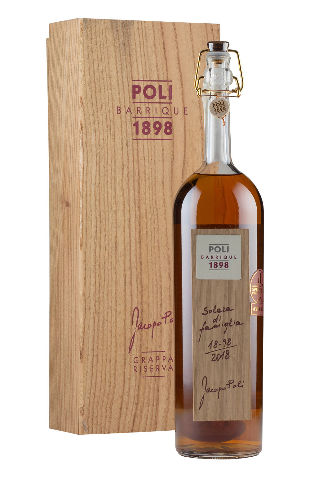 Grappa Poli Barrique Solera di Famiglia