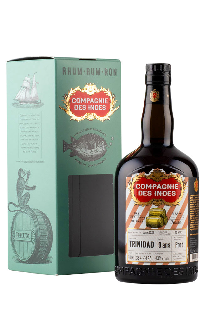 Compagnie des Indes Trinidad 9 Year Old Single Cask UK Exclusive