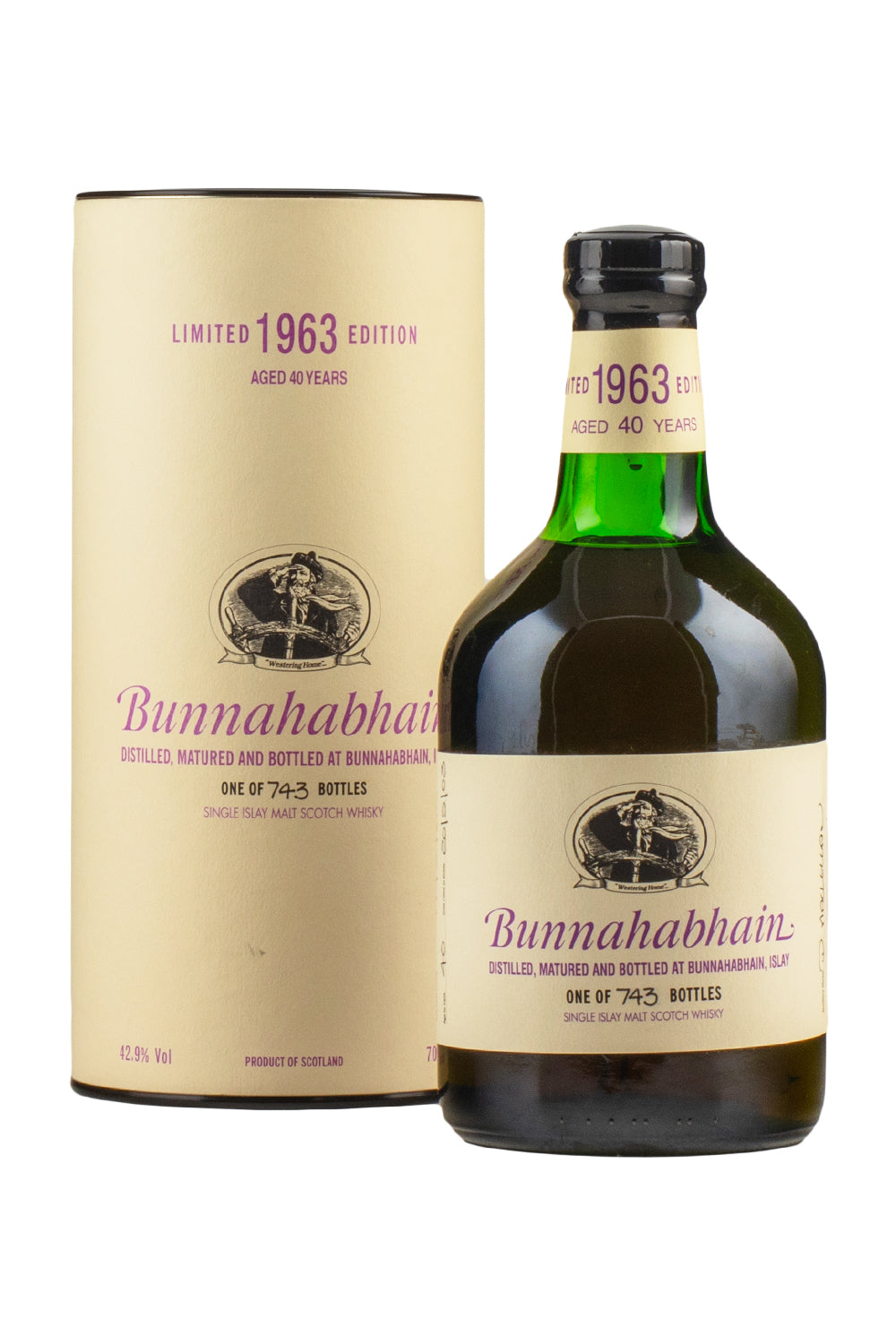 Bunnahabhain 40 Year Old (Feis Ile 2003) 1963