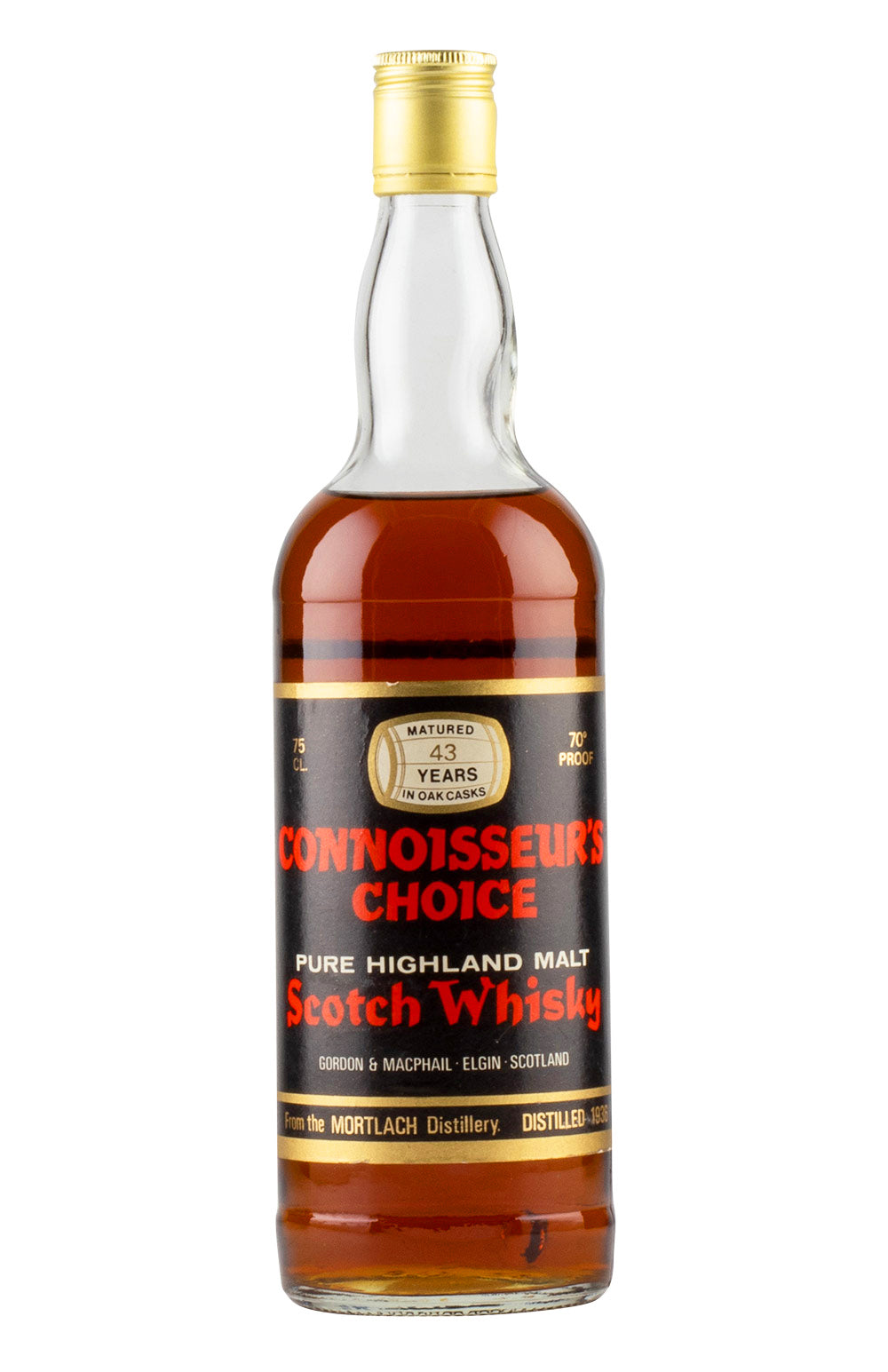 Mortlach 43 Year Old Connoisseurs Choice Gordon & MacPhail 1936