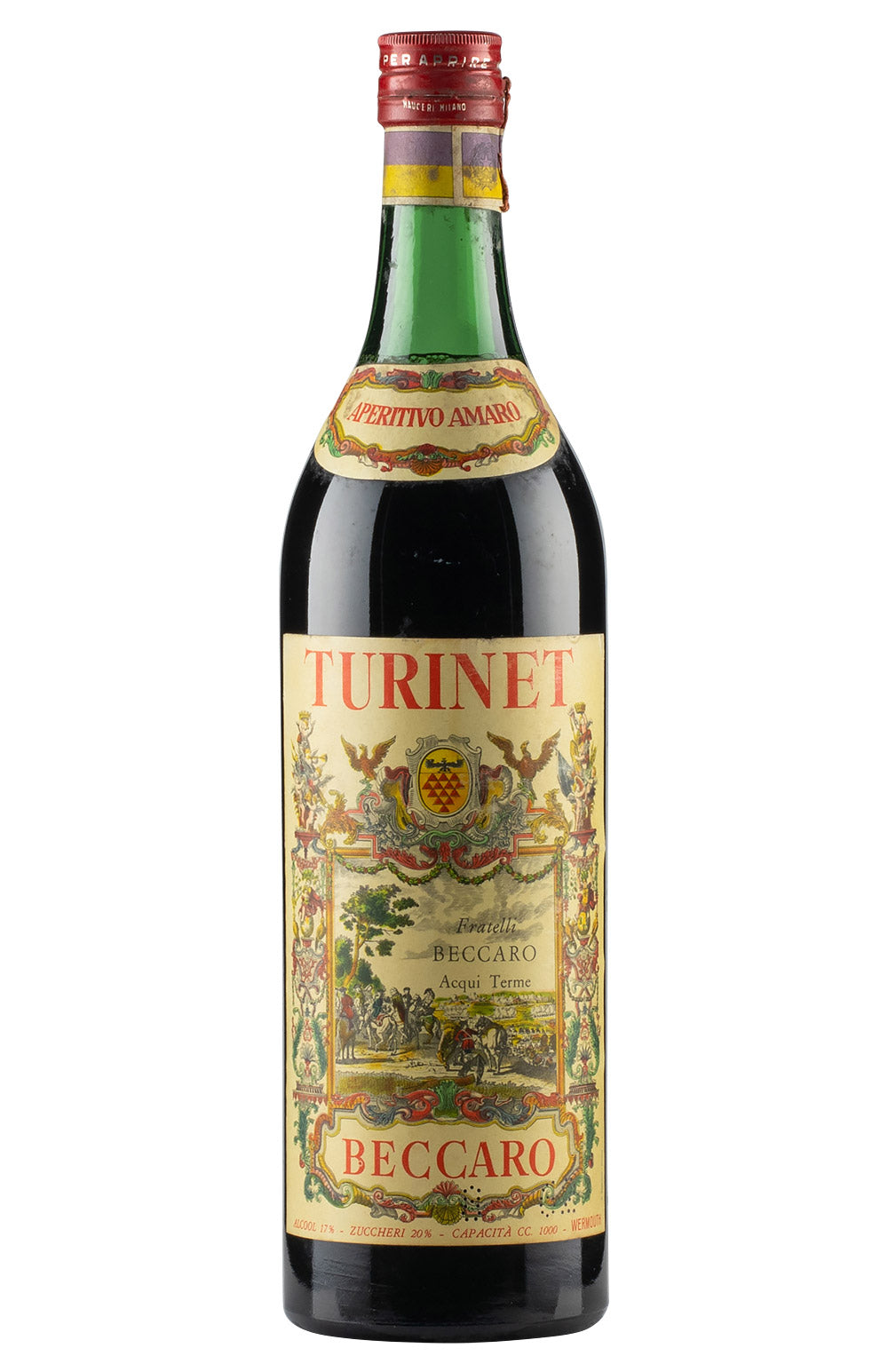Beccaro Turinet Aperitivo Amaro c. 1970s