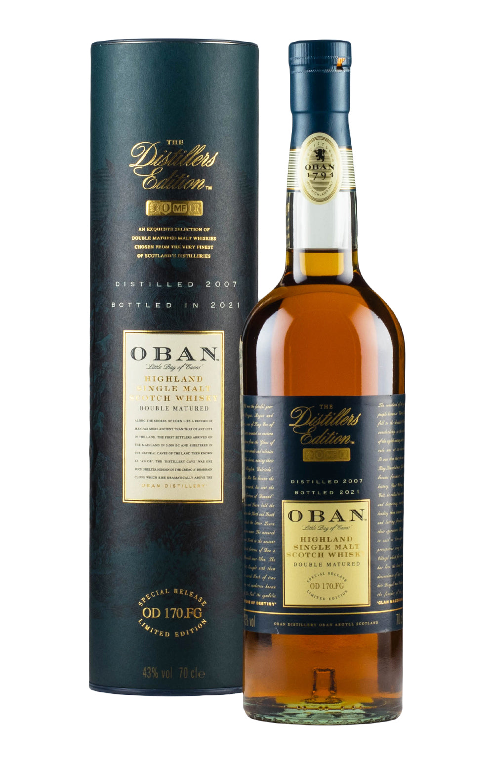 Oban Distiller`s Edition (2021 Release) 2007