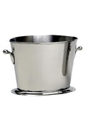 Large Hand Crafted Olive Handle Ice Bucket