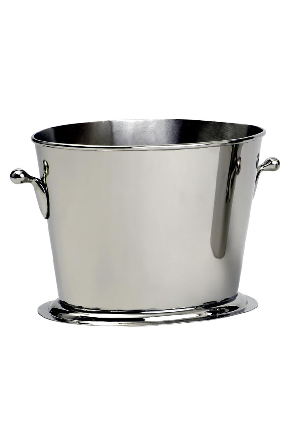 Large Hand Crafted Olive Handle Ice Bucket