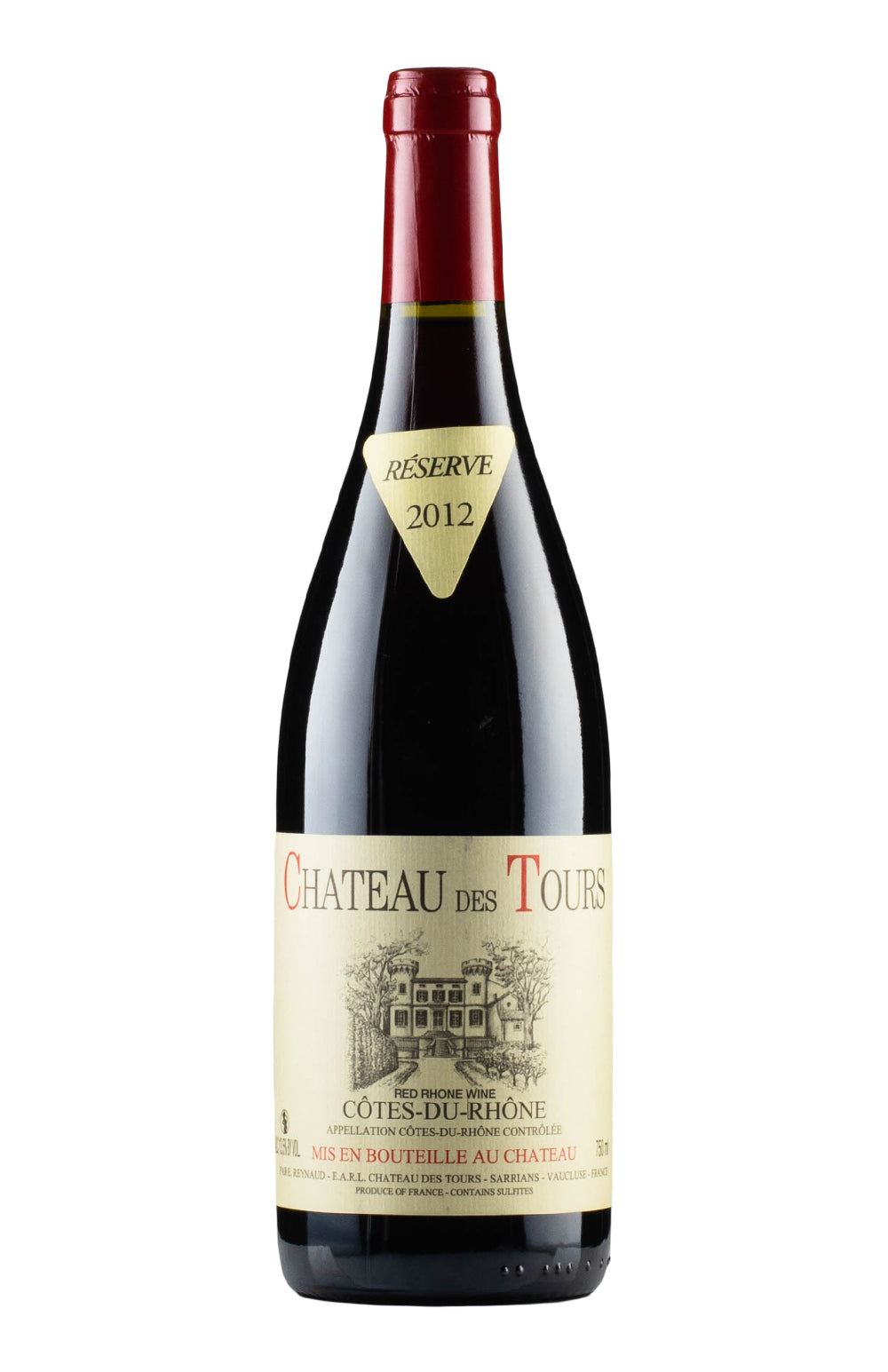 Cotes du Rhone Chateau des Tours 2012