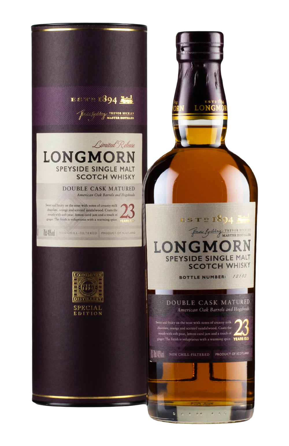Longmorn 23 Year Old Secrect Speyside
