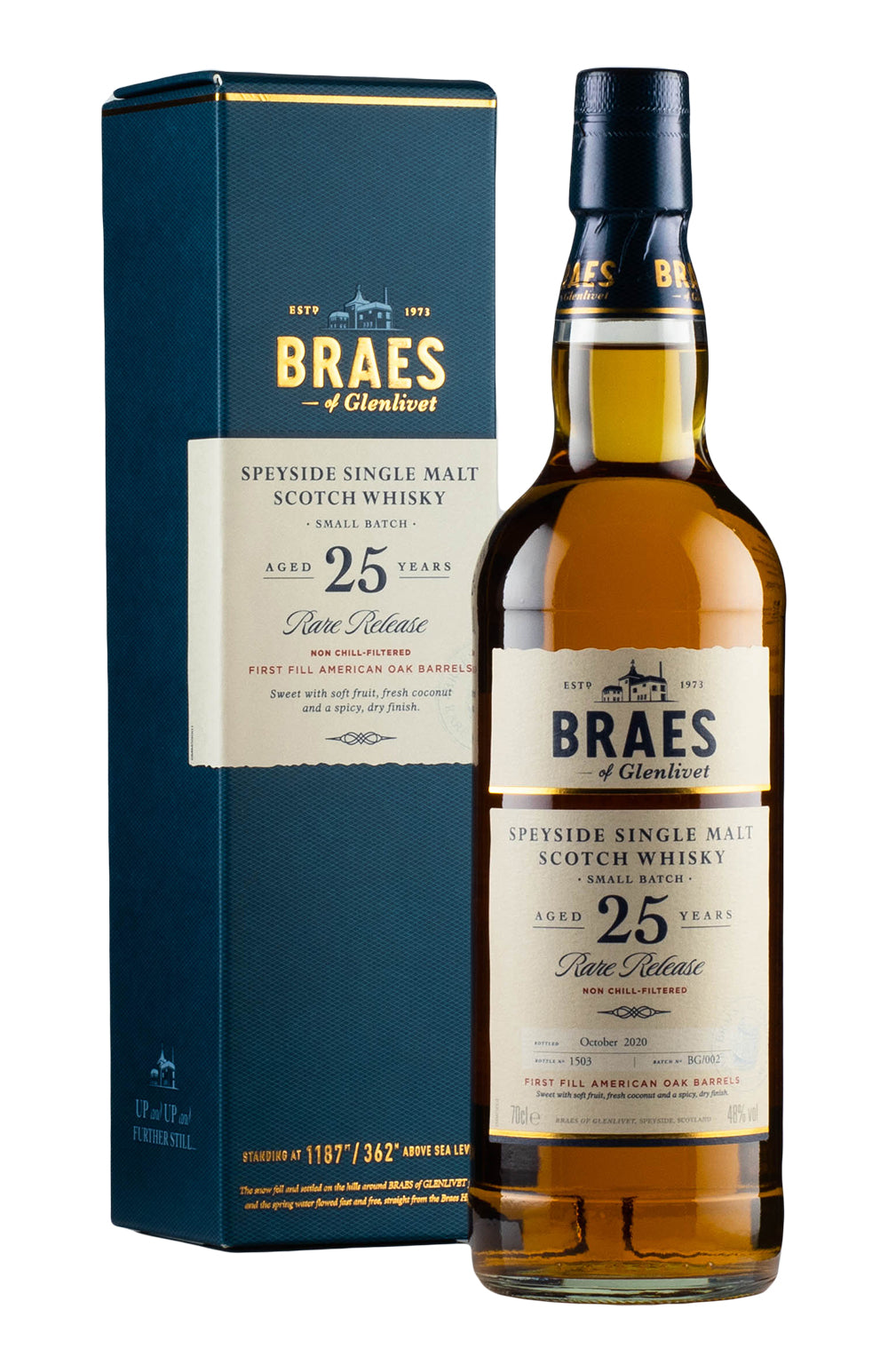 Braes Of Glenlivet 25 Year Old Secret Speyside