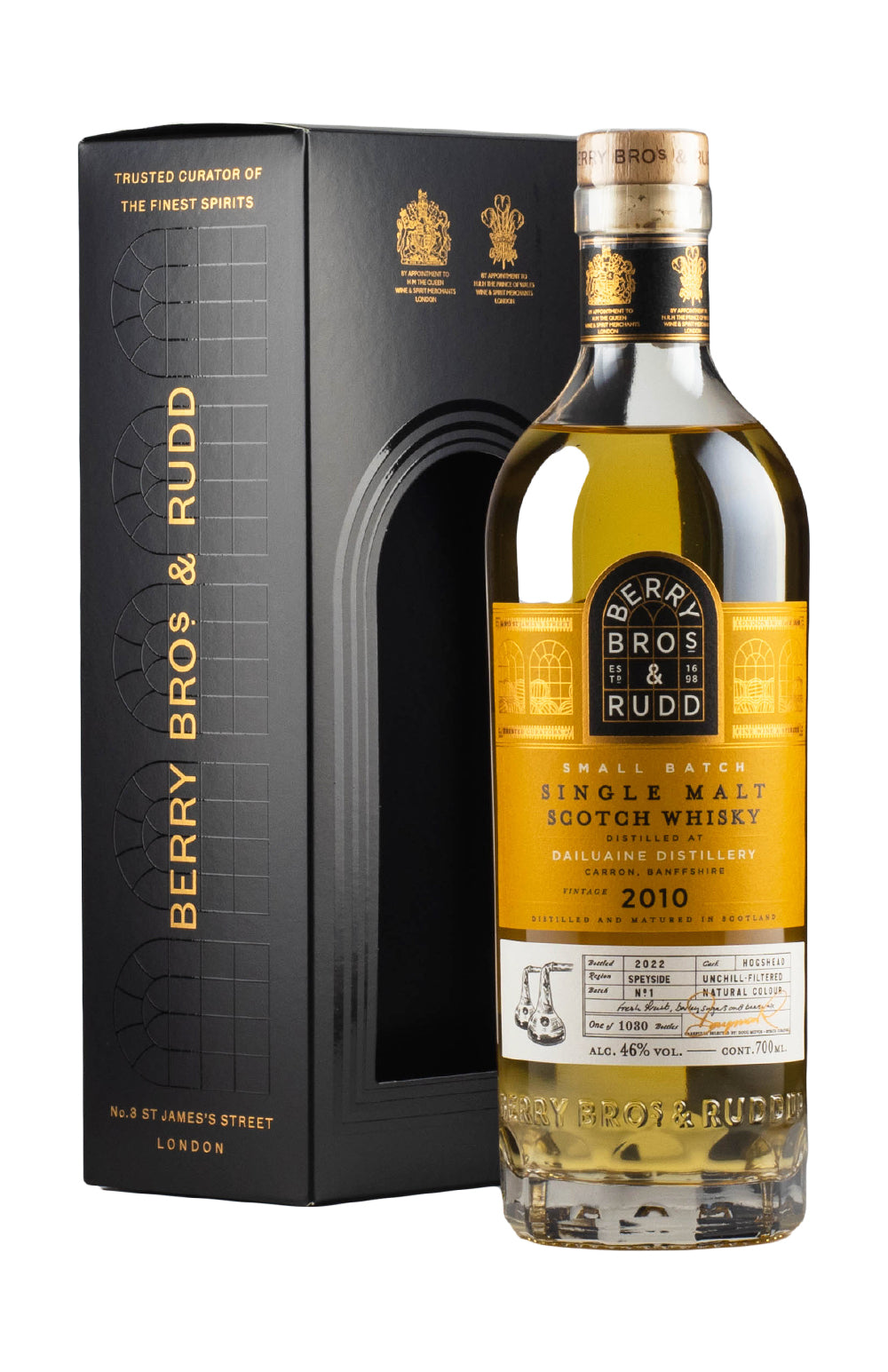 Dailuaine 12 Year Old Small Batch Berry Brothers 2010