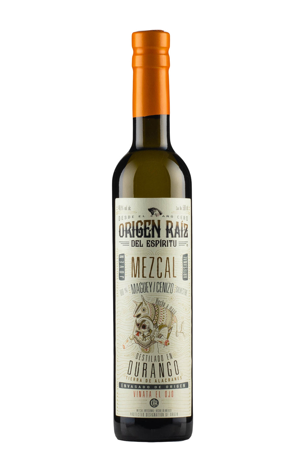 Origen Raiz del Espiritu Mezcal Cenizo