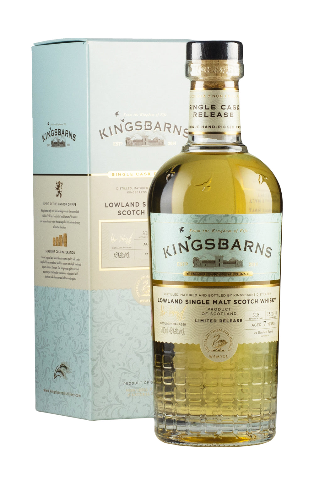 Kingsbarns 7 Year Old Bourbon Cask 151000110