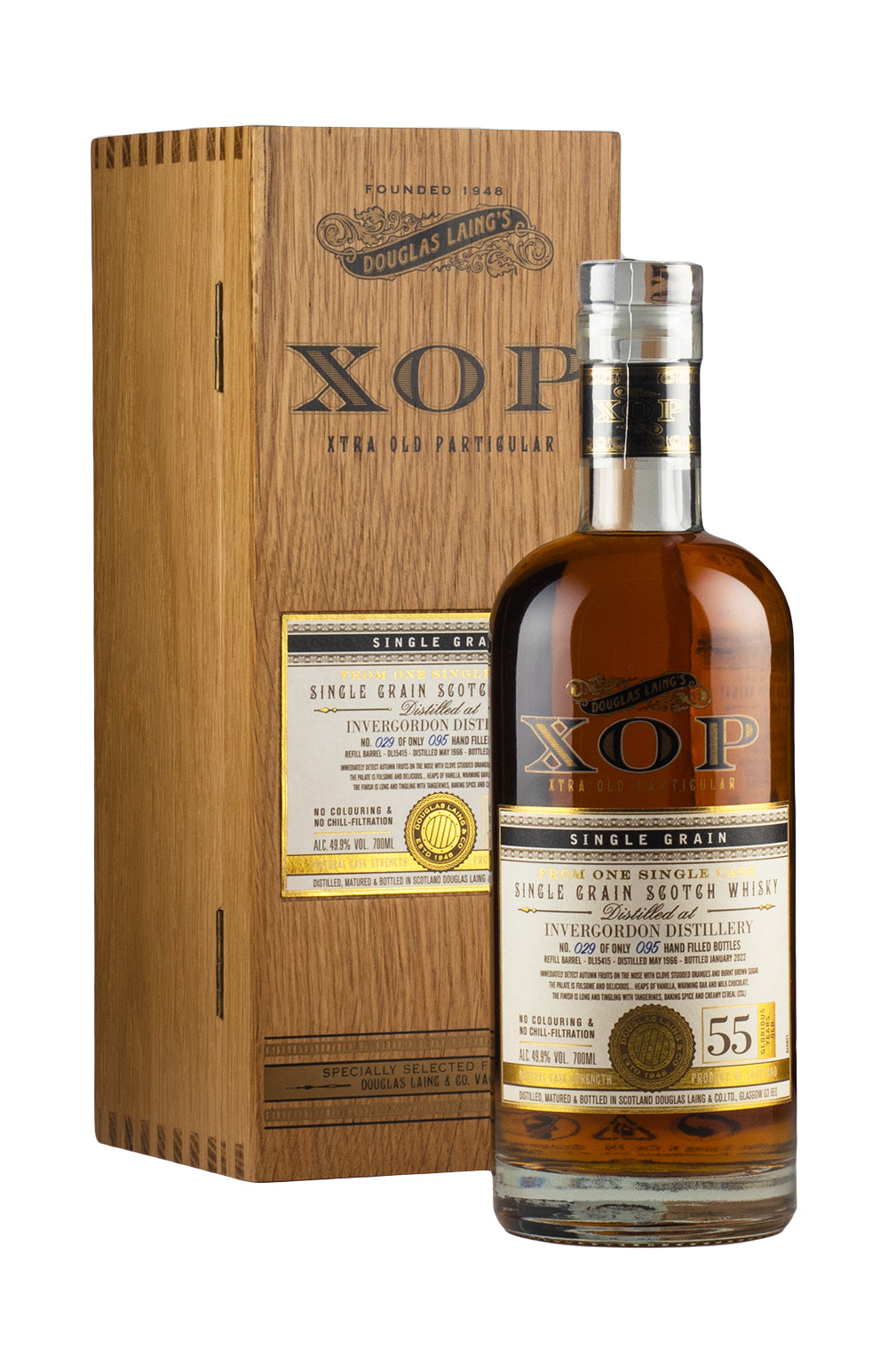 Invergordon 55 Year Old Xtra Old Particular 1966