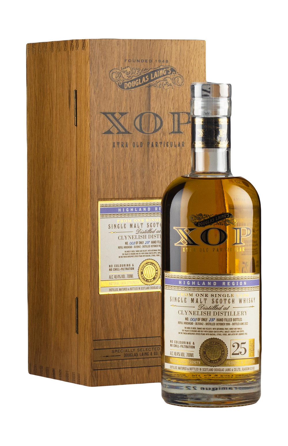 Clynelish 25 Year Old Xtra Old Particular 1996