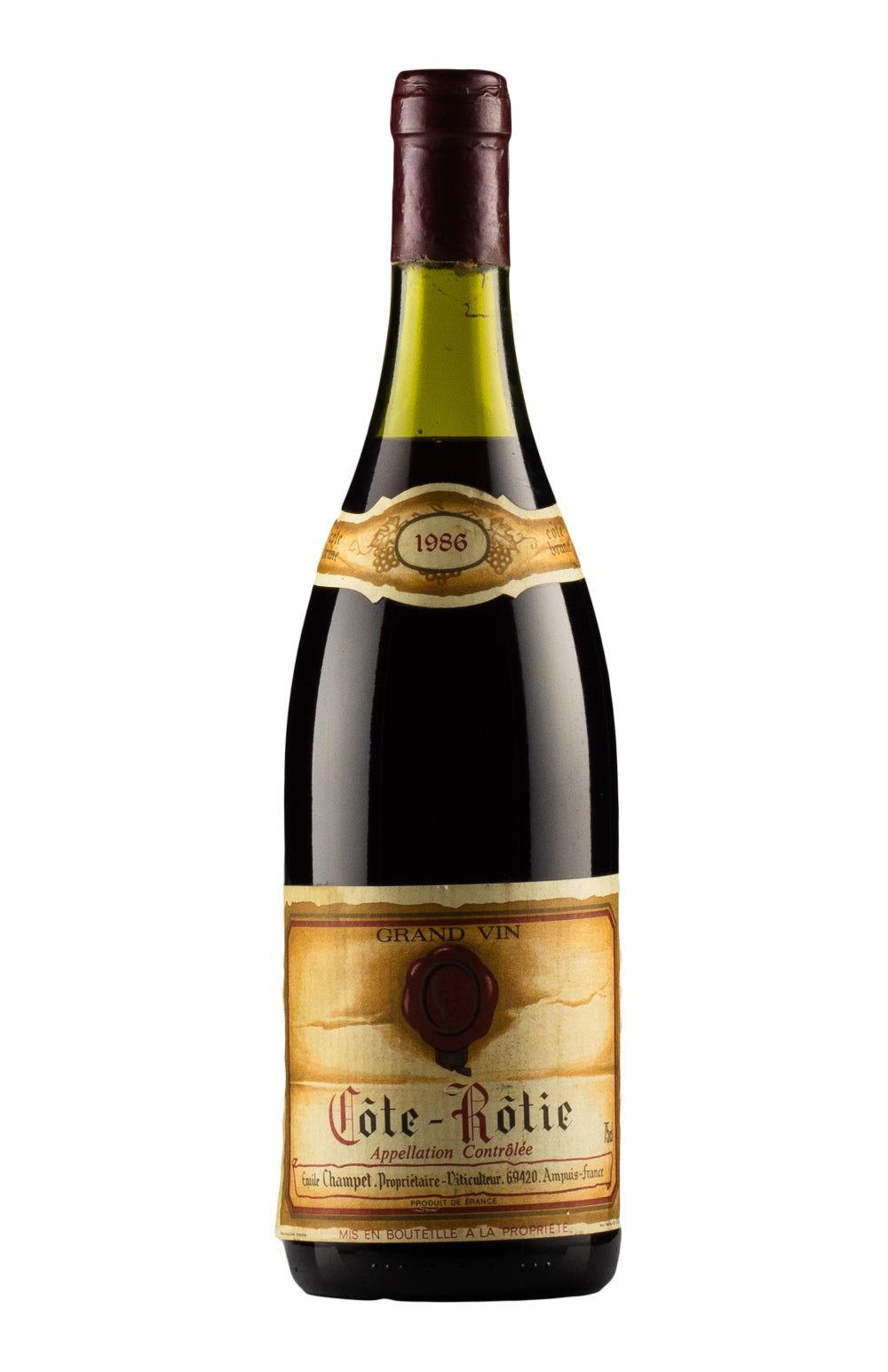 Cote Rotie Emile Champet 1986