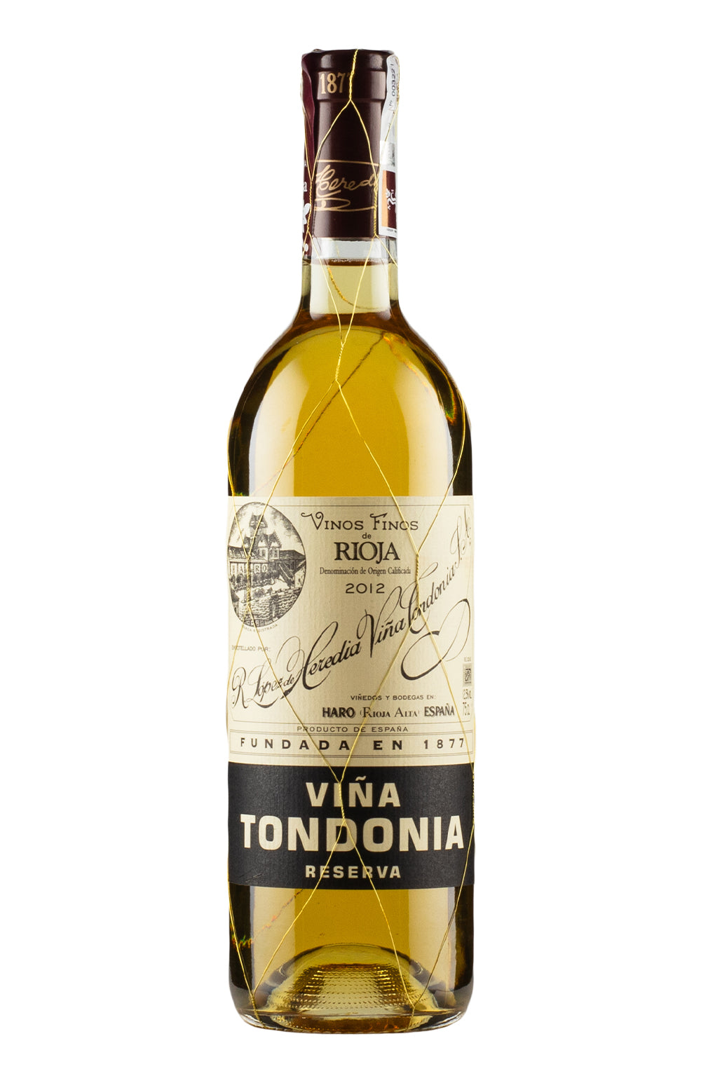 Vina Tondonia Rioja Reserva Blanco Lopez de Heredia 2012