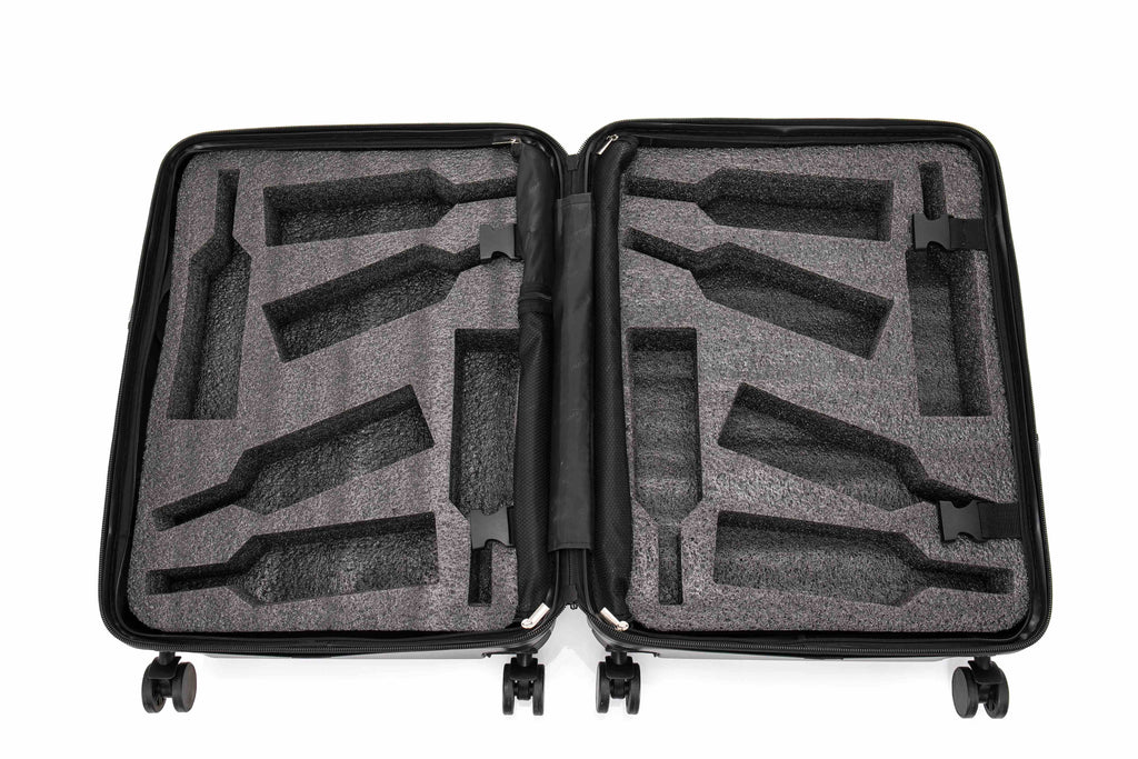 Lazenne Wine Travel Suitcase 12 Bottles