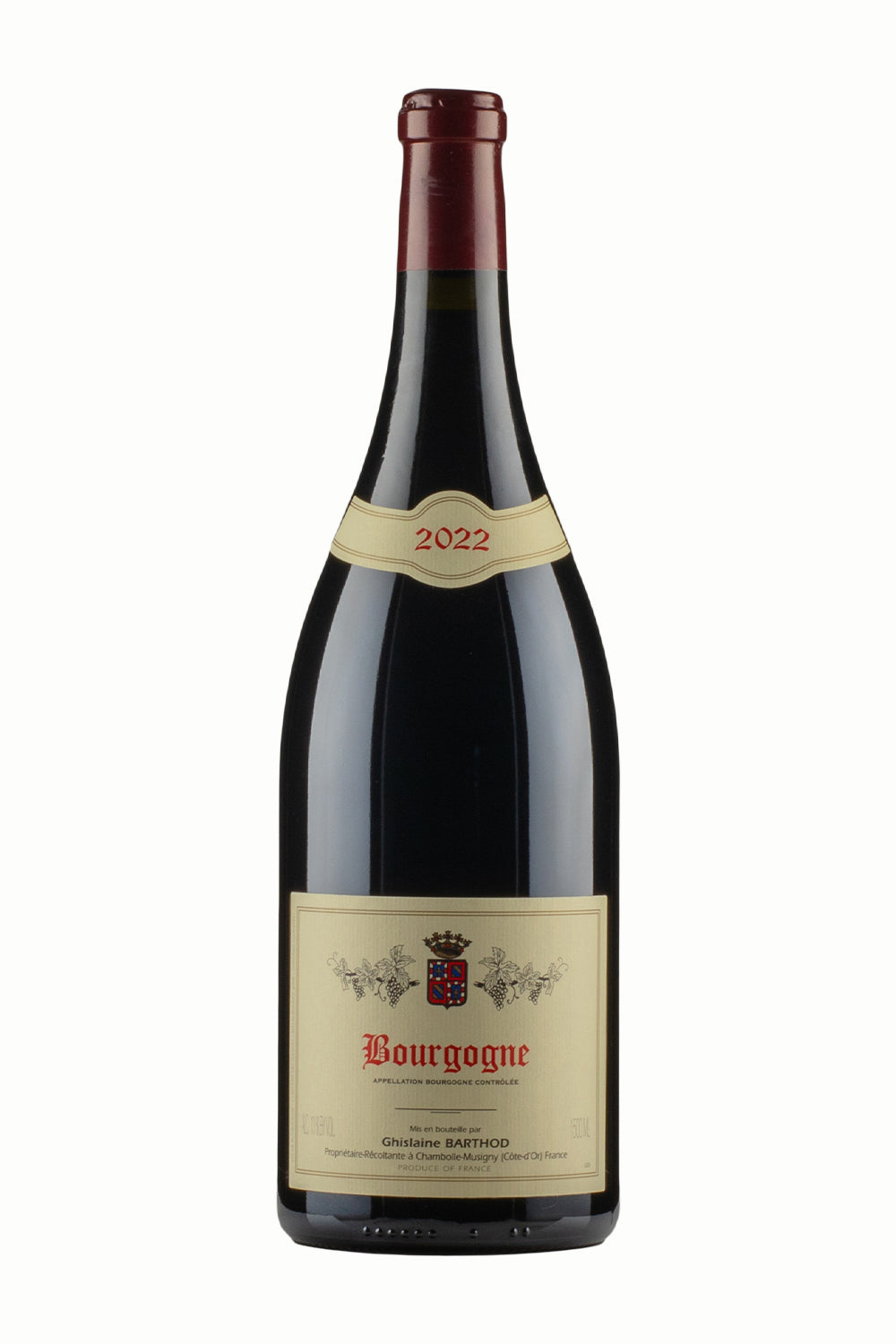 Bourgogne Rouge Ghislaine Barthod Magnum 2022