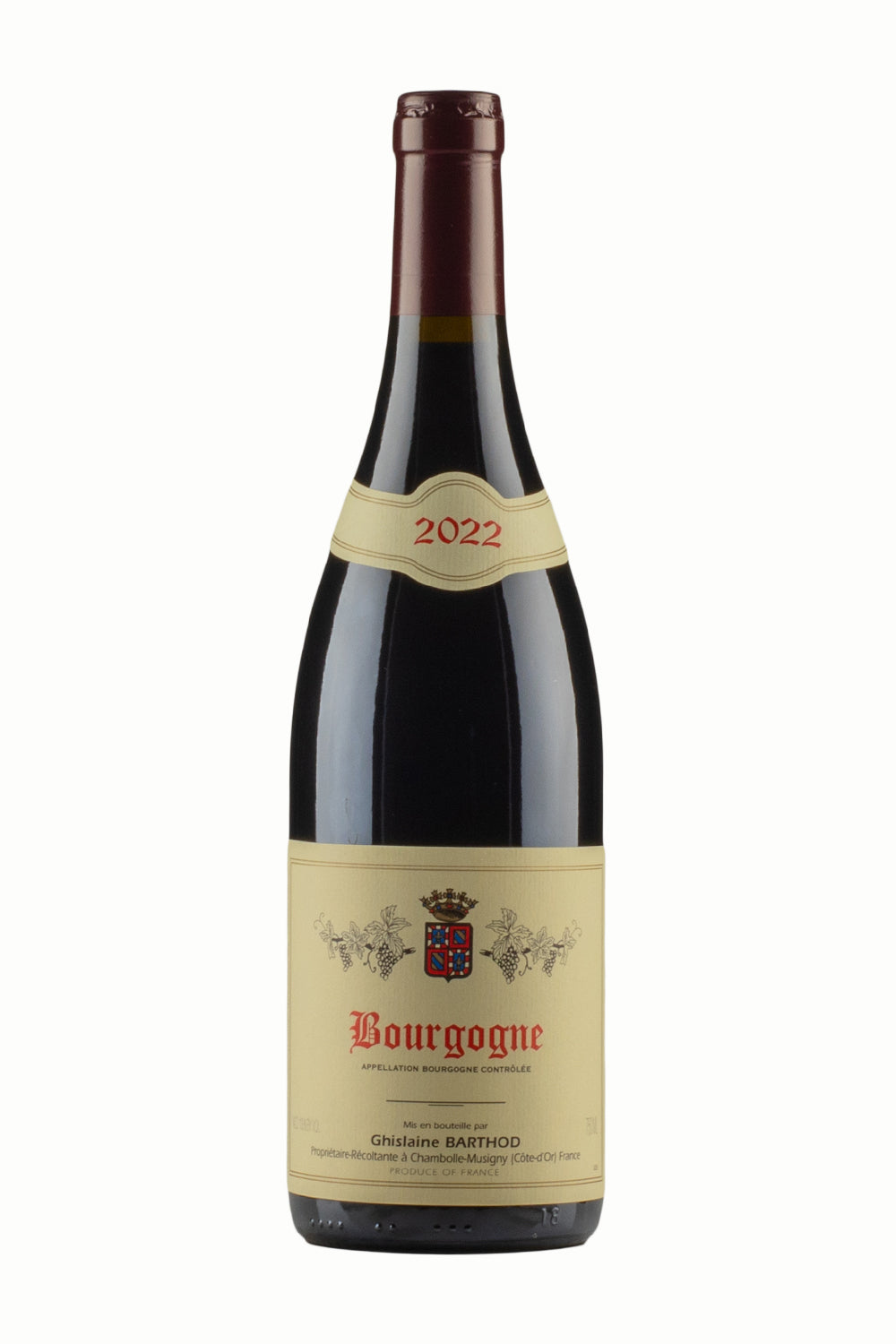 Bourgogne Rouge Ghislaine Barthod 2022