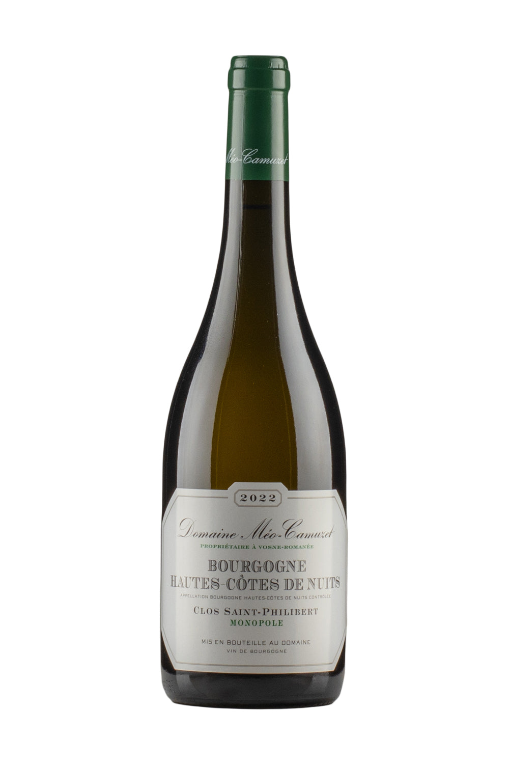 Bourgogne Hautes Cotes de Nuits Blanc Clos St Philibert Meo Camuzet 2022