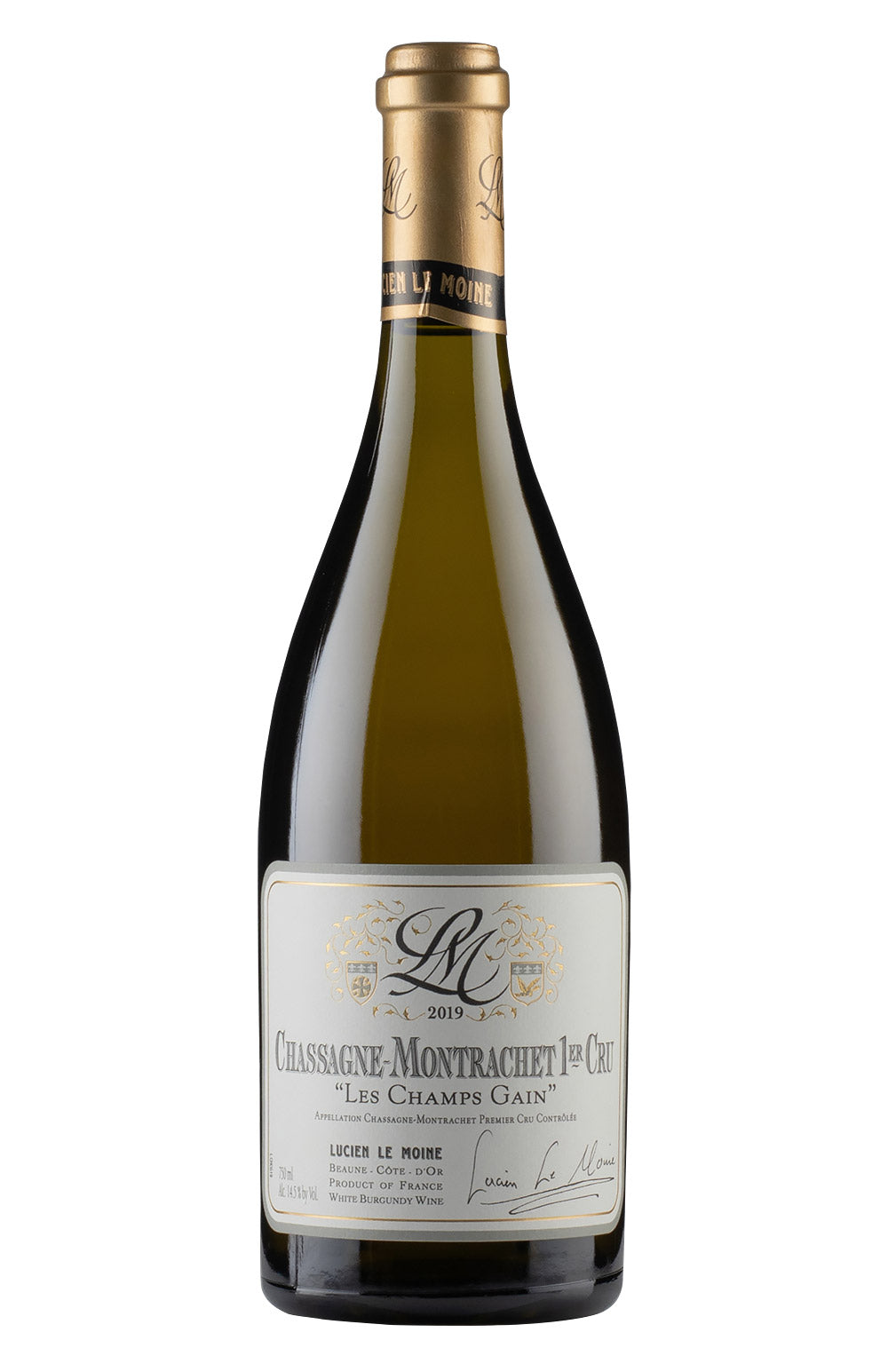 Chassagne Montrachet Champs Gain Lucien Le Moine 2019