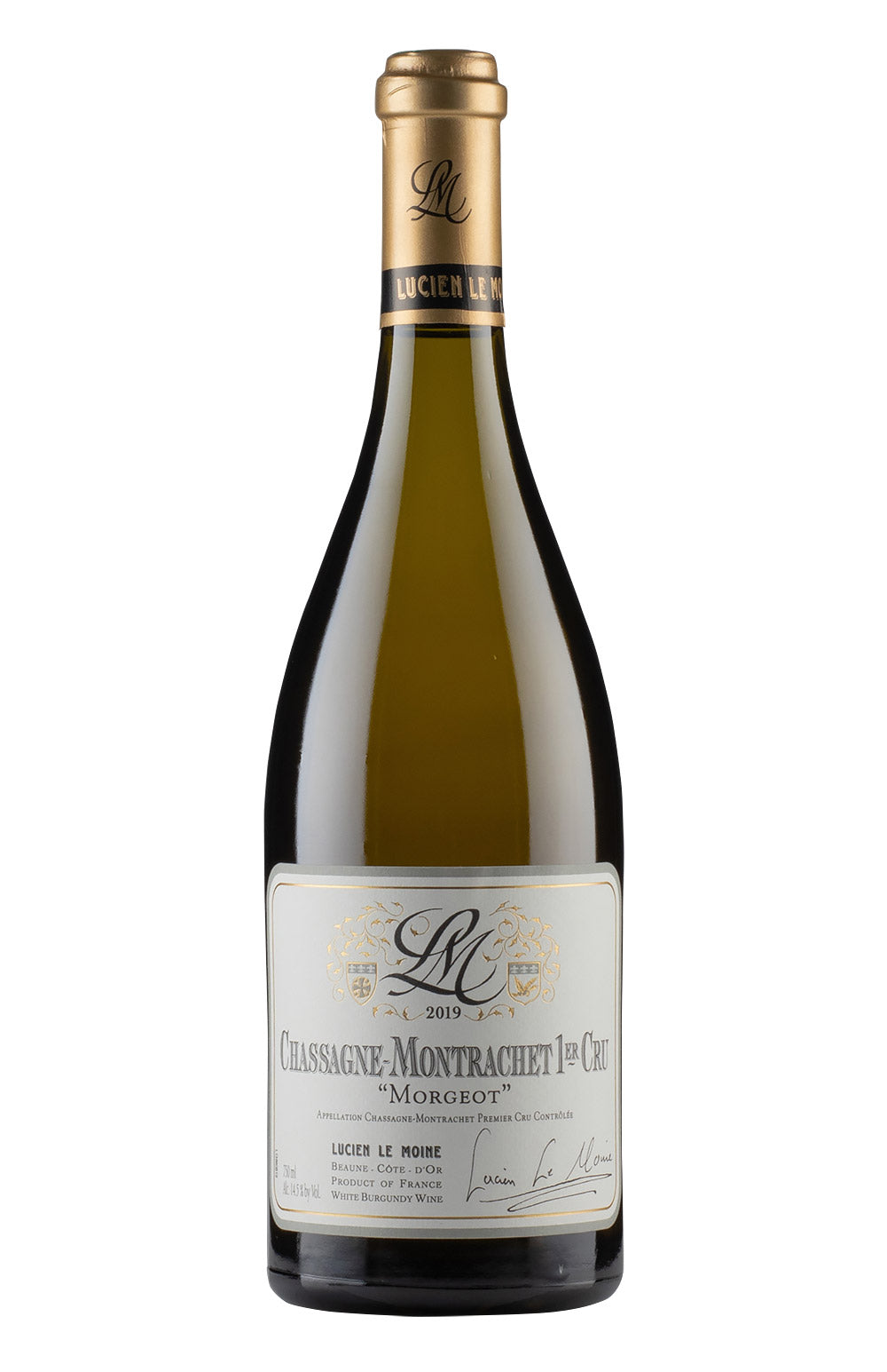 Chassagne Montrachet Morgeot Lucien Le Moine 2019
